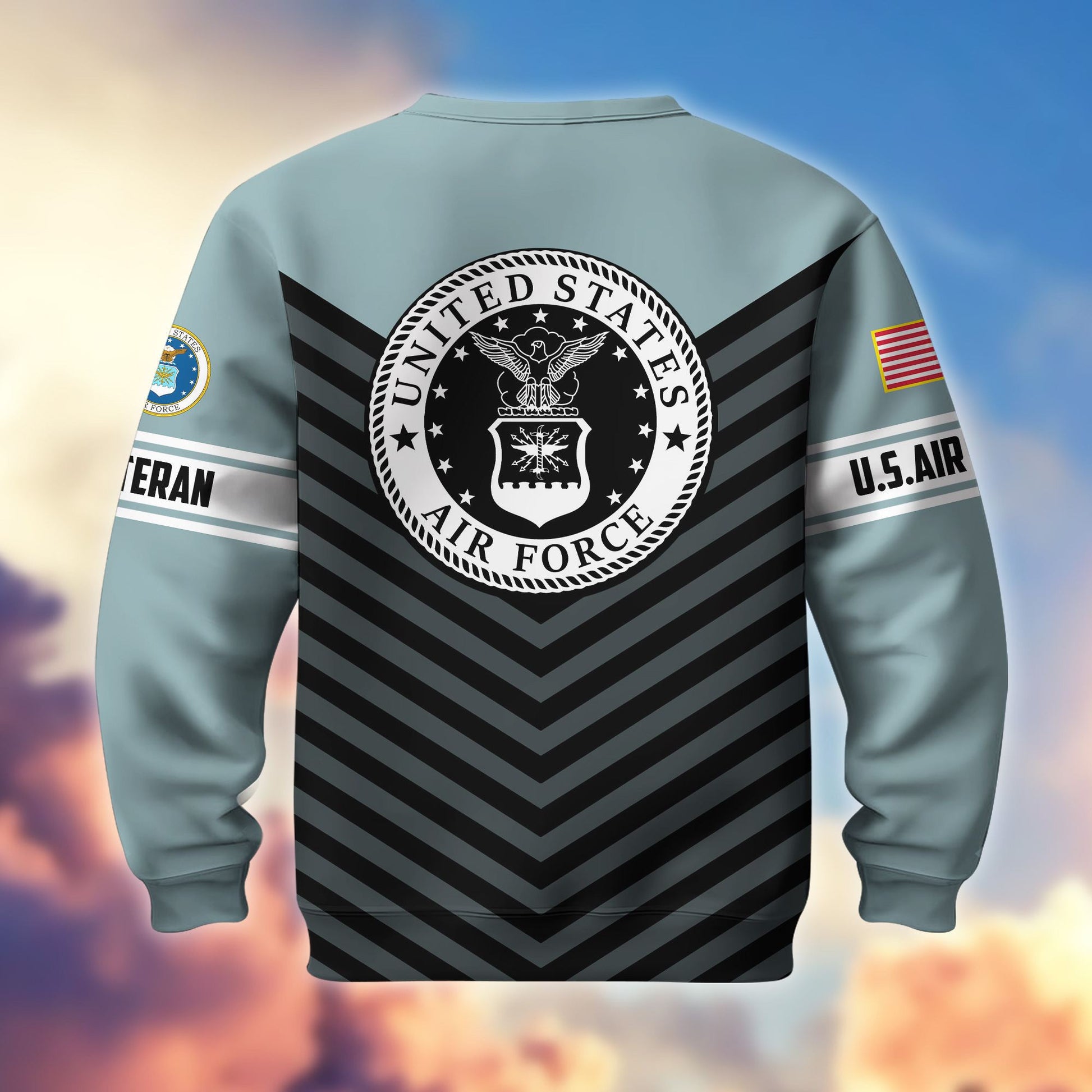 Premium US Veterans Sweatshirt BPHN170112, We Owe Our Veterans Everything, Gifts For US Veterans, Gifts On Father's Day, Memorial Day, Independence Day, Veterans Day.