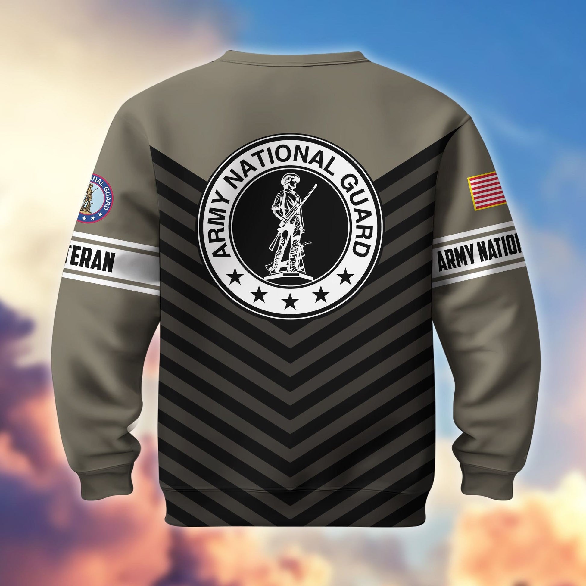 Premium US Veterans Sweatshirt BPHN170112, We Owe Our Veterans Everything, Gifts For US Veterans, Gifts On Father's Day, Memorial Day, Independence Day, Veterans Day.