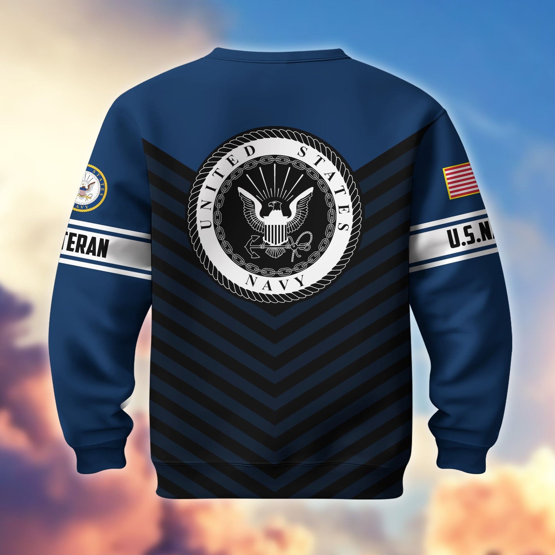 Premium US Veterans Sweatshirt BPHN170112, We Owe Our Veterans Everything, Gifts For US Veterans, Gifts On Father's Day, Memorial Day, Independence Day, Veterans Day.