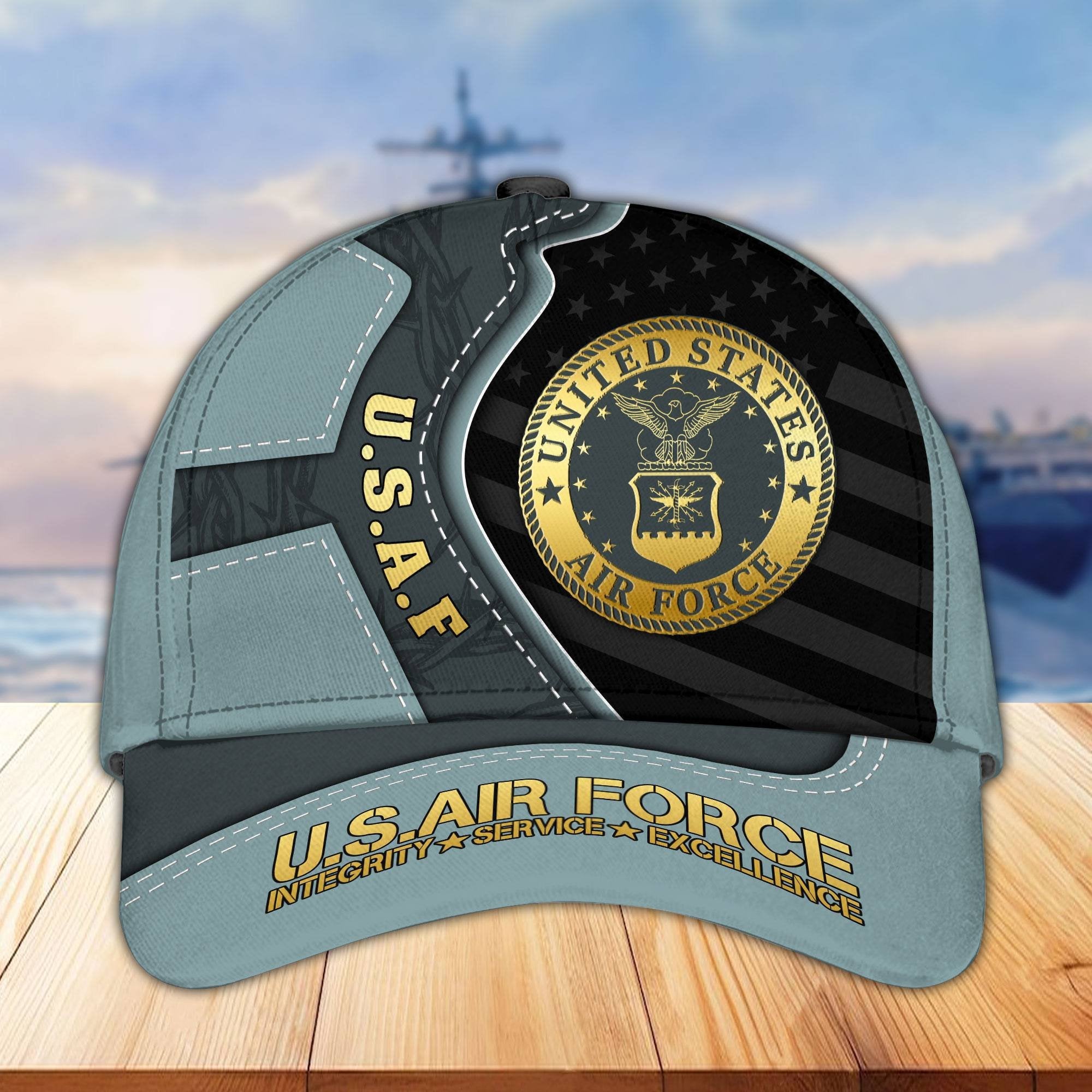 Premium US Veterans Cap BPHN040211, Gifts For US Veterans, Gifts On Father's Day, Armed Forces Day, Independence Day, Veterans Day.