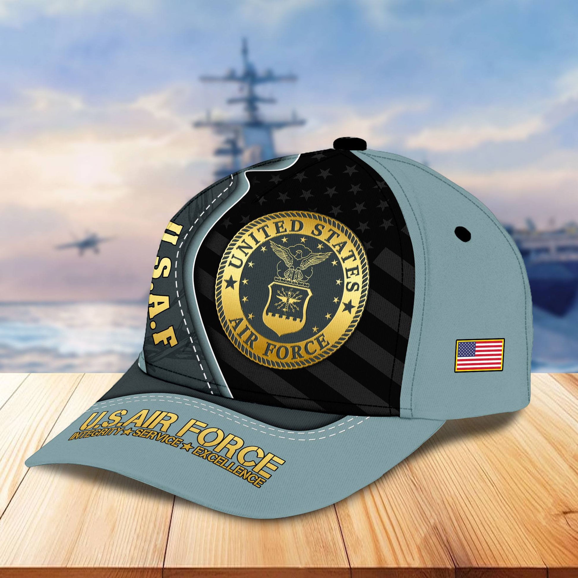 Premium US Veterans Cap BPHN040211, Gifts For US Veterans, Gifts On Father's Day, Armed Forces Day, Independence Day, Veterans Day.