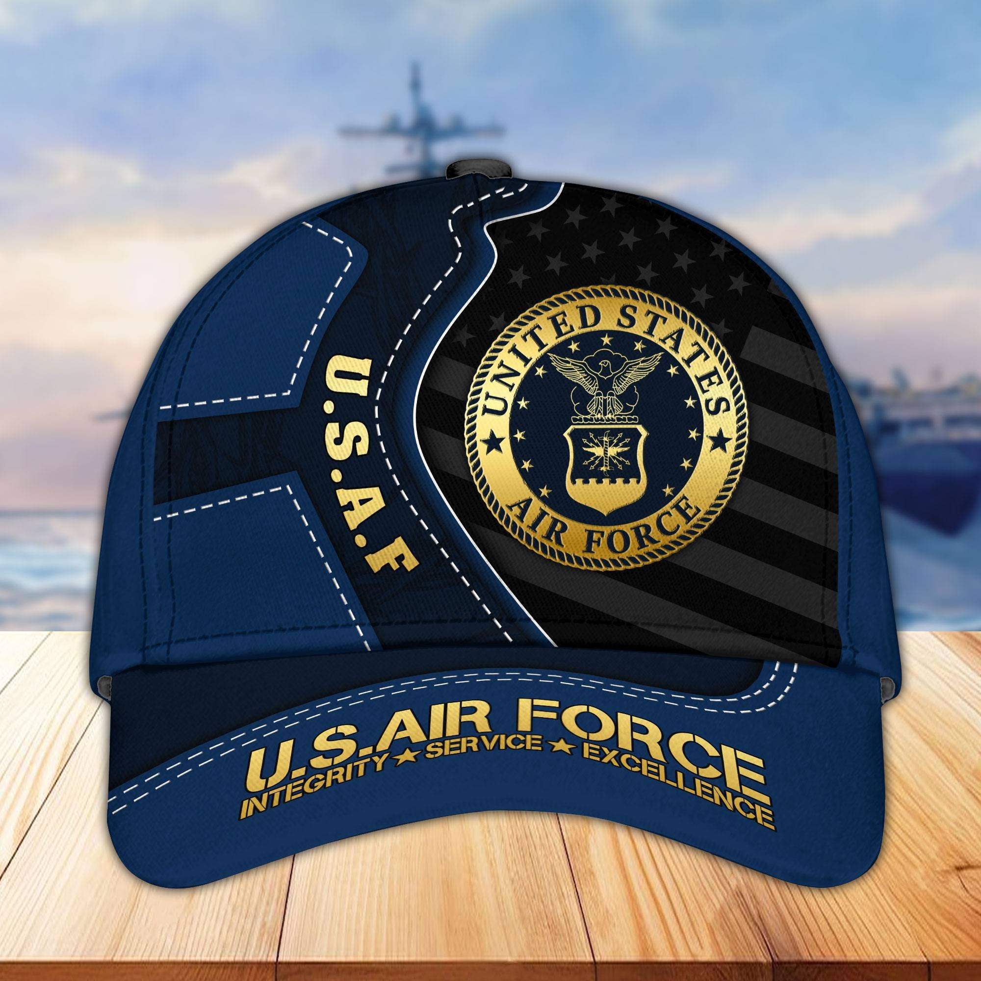 Premium US Veterans Cap BPHN040211, Gifts For US Veterans, Gifts On Father's Day, Armed Forces Day, Independence Day, Veterans Day.