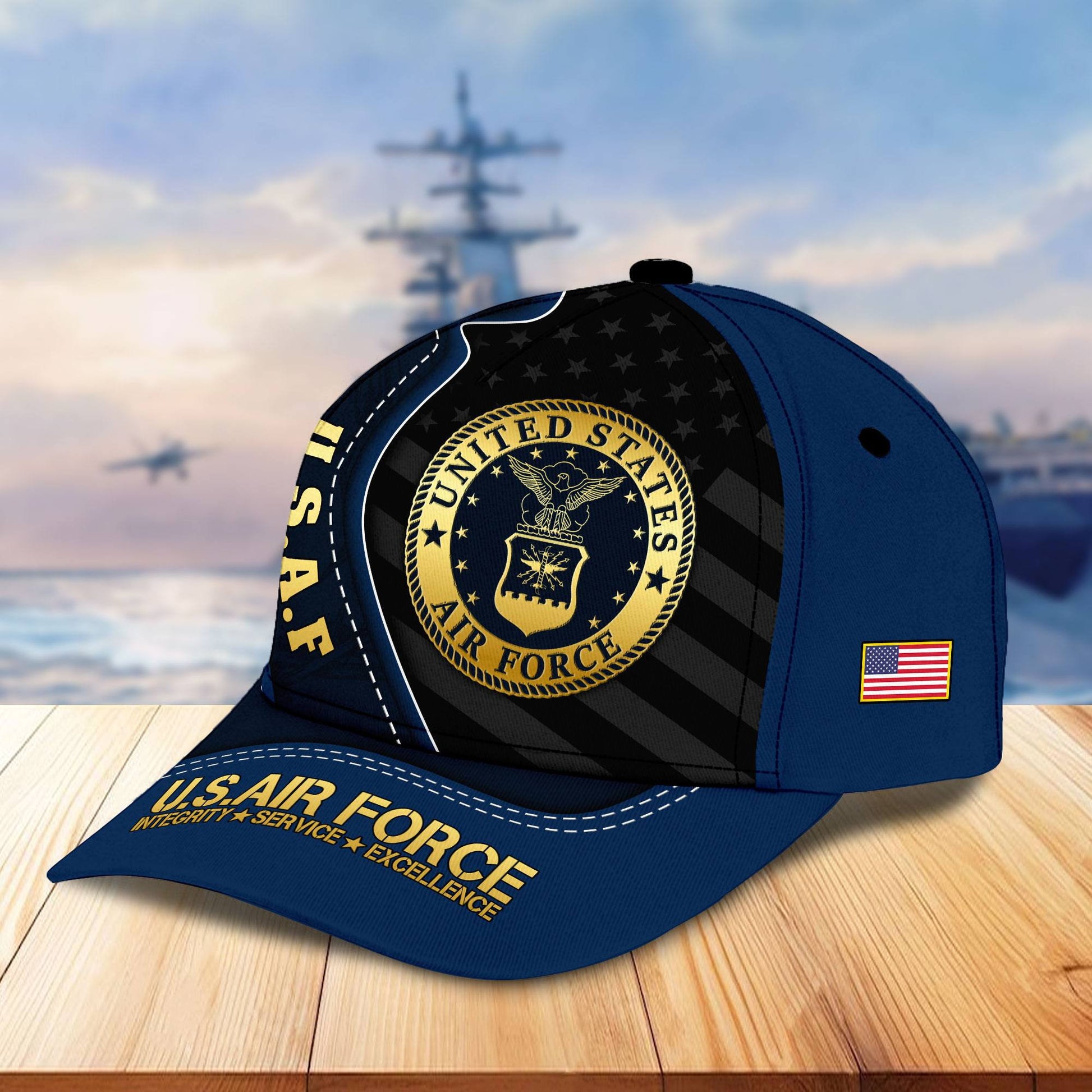 Premium US Veterans Cap BPHN040211, Gifts For US Veterans, Gifts On Father's Day, Armed Forces Day, Independence Day, Veterans Day.