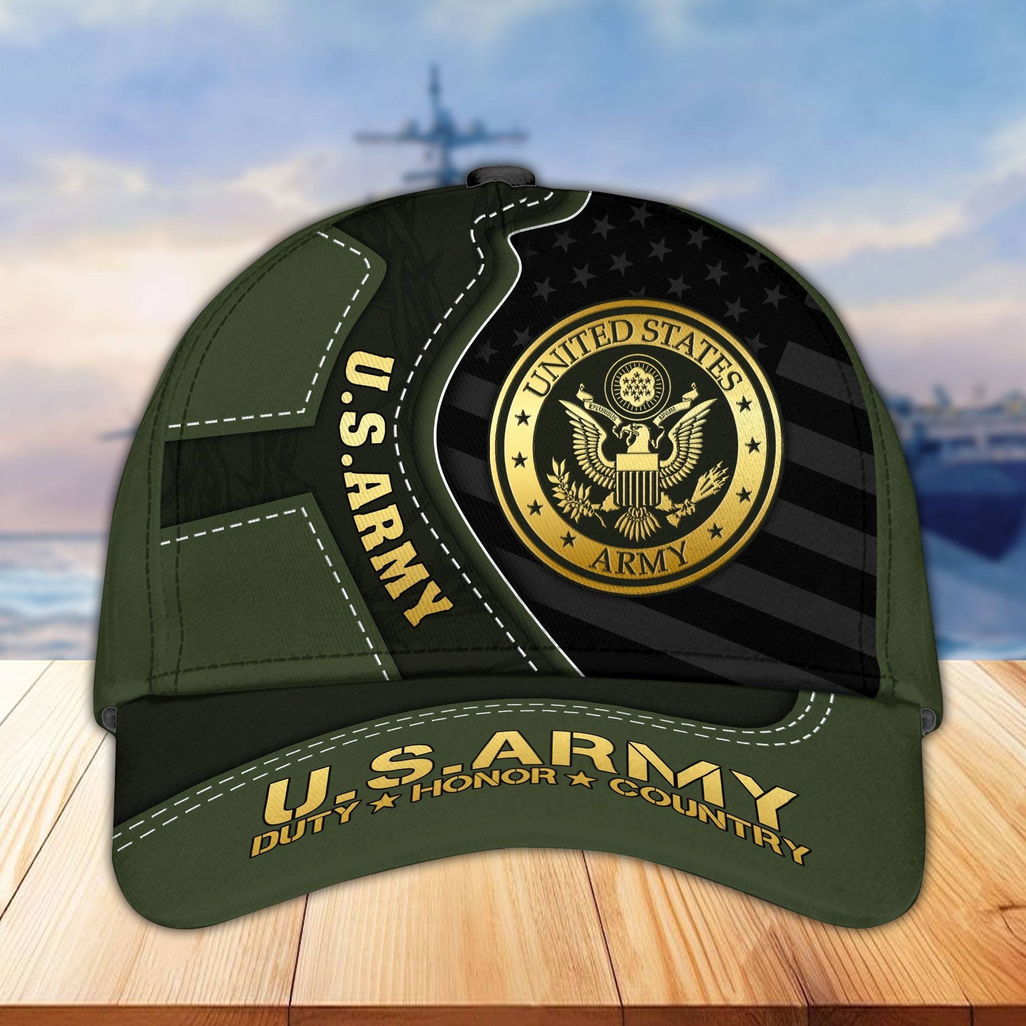 Premium US Veterans Cap BPHN040211, Gifts For US Veterans, Gifts On Father's Day, Armed Forces Day, Independence Day, Veterans Day.