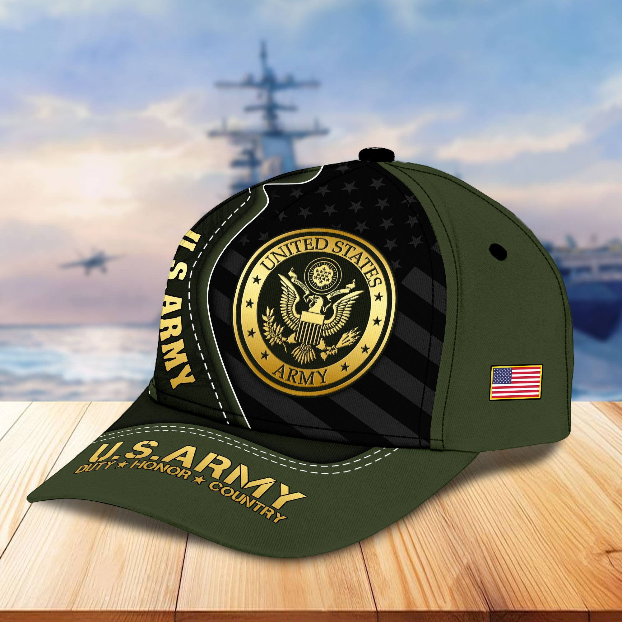 Premium US Veterans Cap BPHN040211, Gifts For US Veterans, Gifts On Father's Day, Armed Forces Day, Independence Day, Veterans Day.