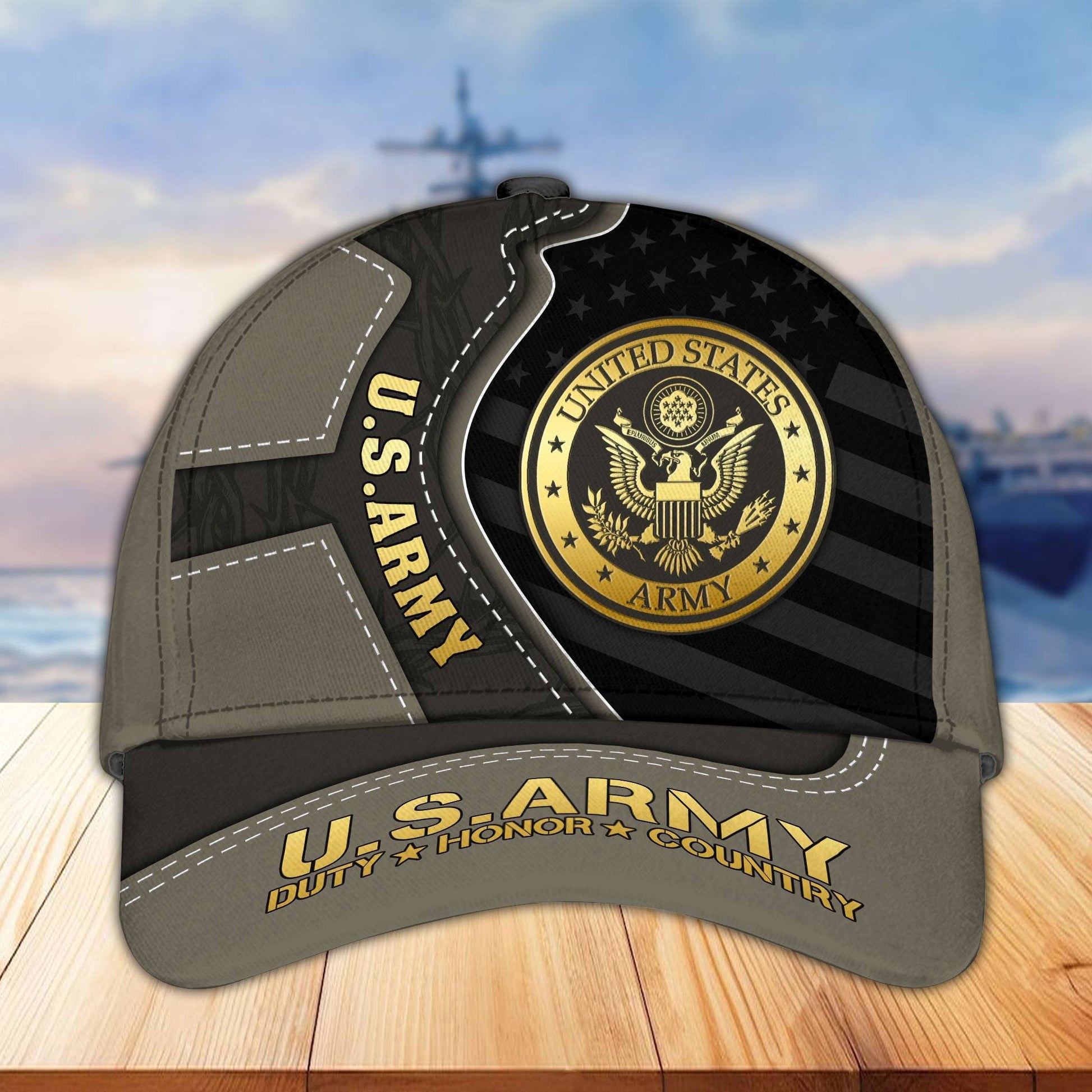 Premium US Veterans Cap BPHN040211, Gifts For US Veterans, Gifts On Father's Day, Armed Forces Day, Independence Day, Veterans Day.