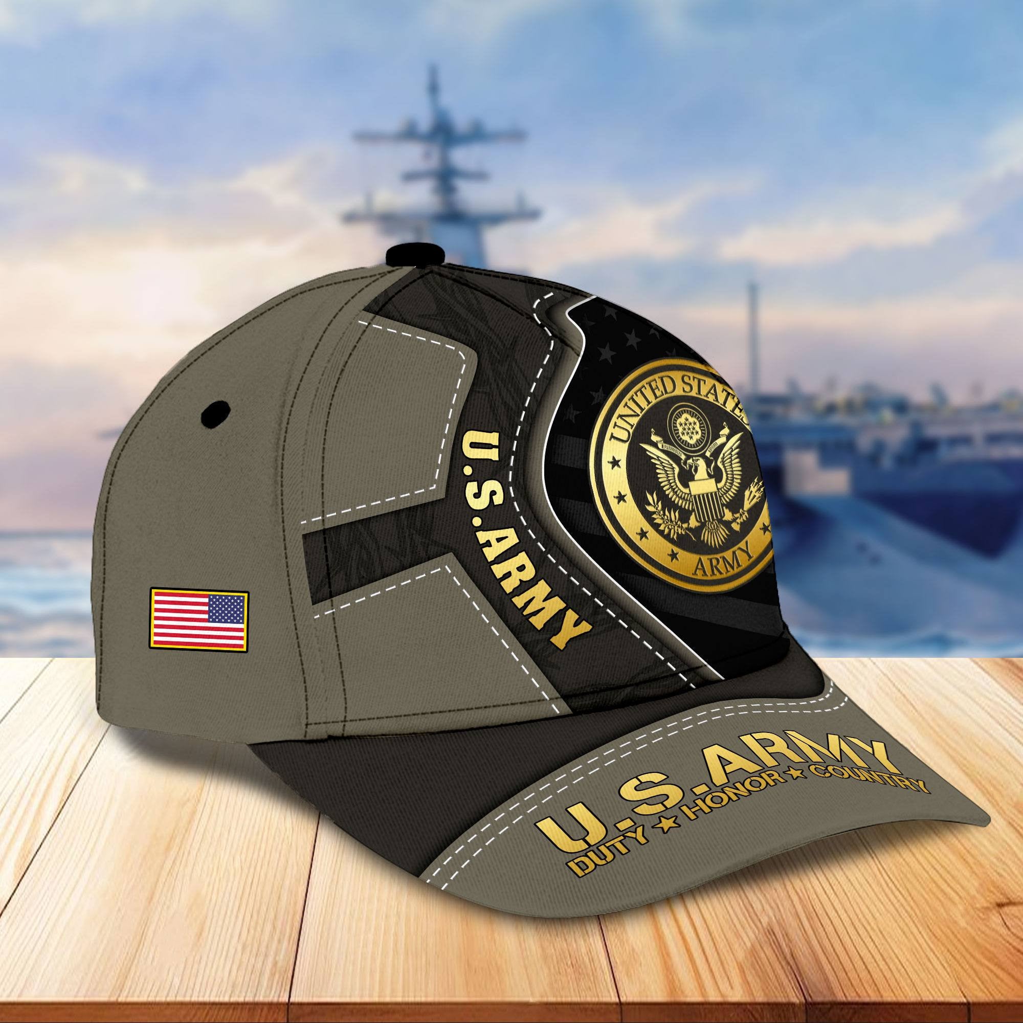 Premium US Veterans Cap BPHN040211, Gifts For US Veterans, Gifts On Father's Day, Armed Forces Day, Independence Day, Veterans Day.
