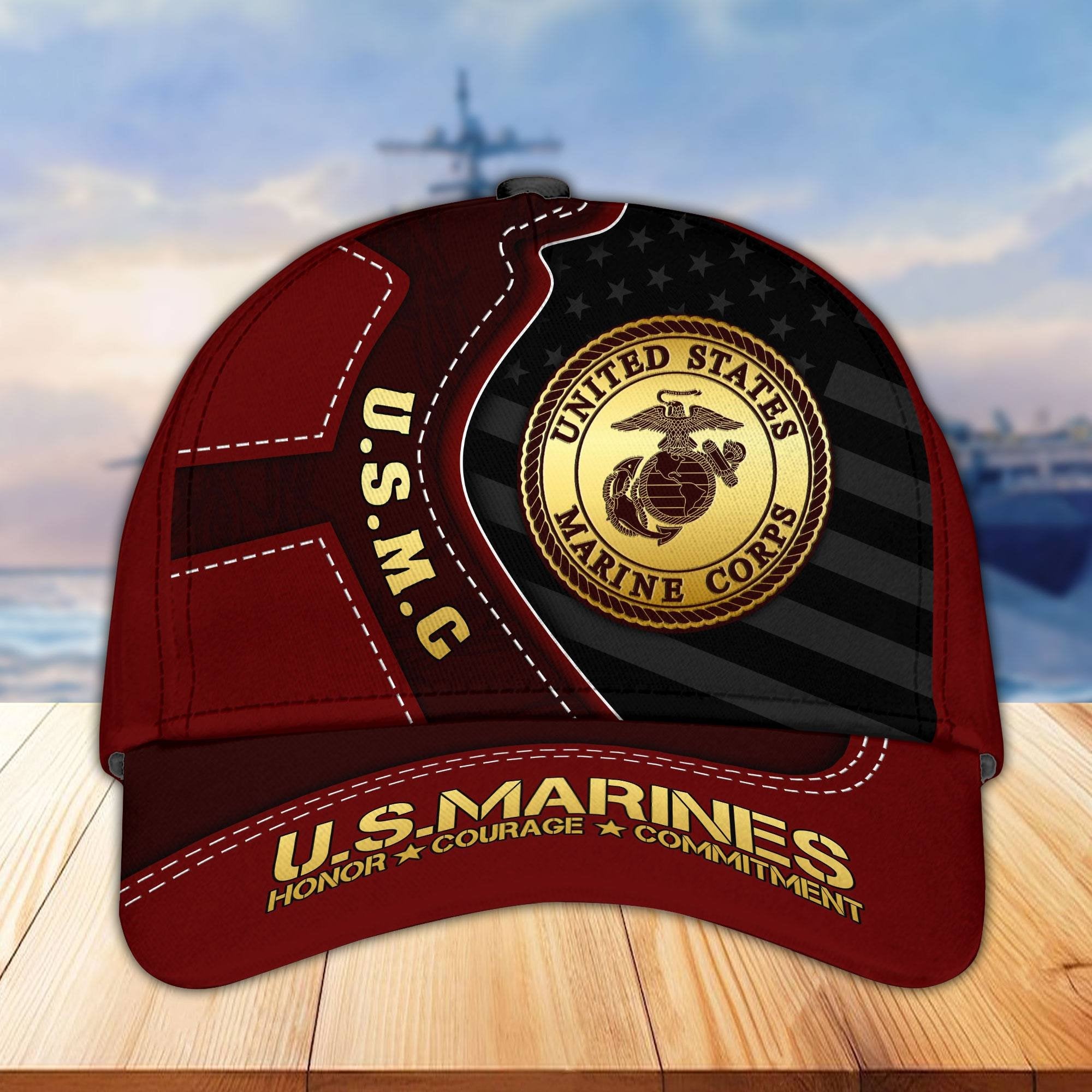 Premium US Veterans Cap BPHN040211, Gifts For US Veterans, Gifts On Father's Day, Armed Forces Day, Independence Day, Veterans Day.