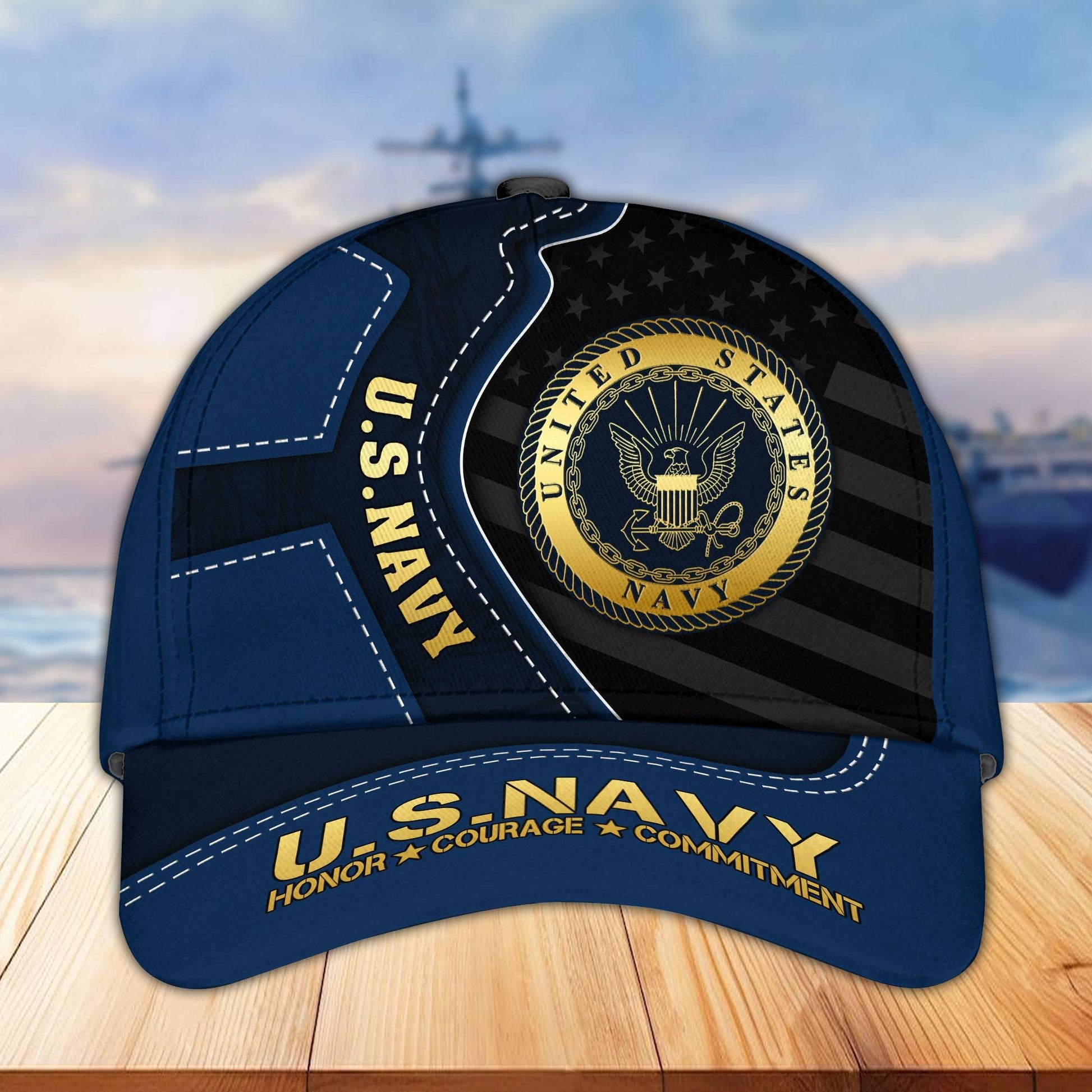 Premium US Veterans Cap BPHN040211, Gifts For US Veterans, Gifts On Father's Day, Armed Forces Day, Independence Day, Veterans Day.