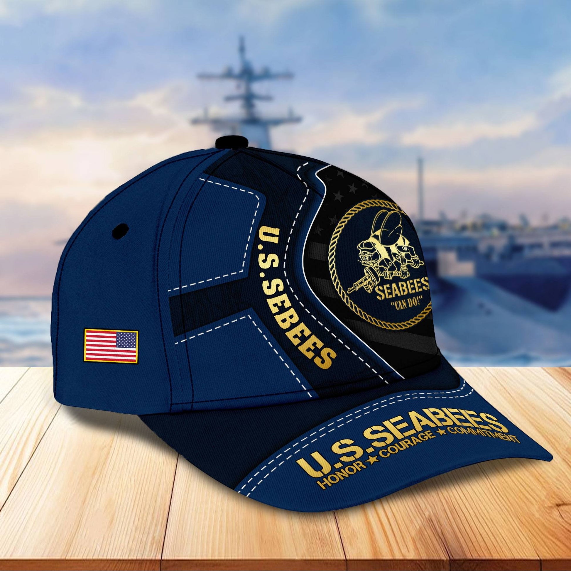 Premium US Veterans Cap BPHN040211, Gifts For US Veterans, Gifts On Father's Day, Armed Forces Day, Independence Day, Veterans Day.