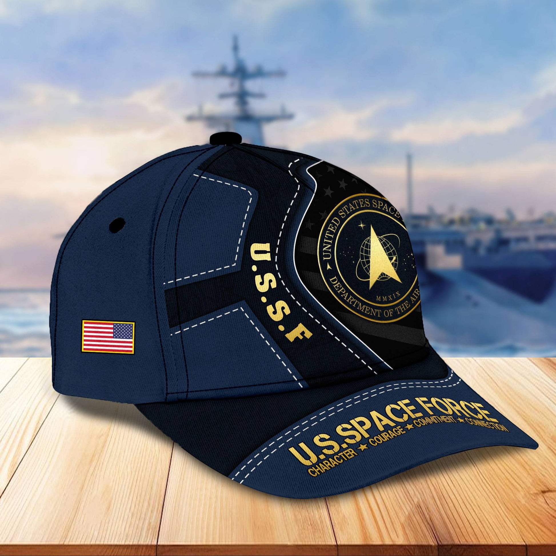 Premium US Veterans Cap BPHN040211, Gifts For US Veterans, Gifts On Father's Day, Armed Forces Day, Independence Day, Veterans Day.