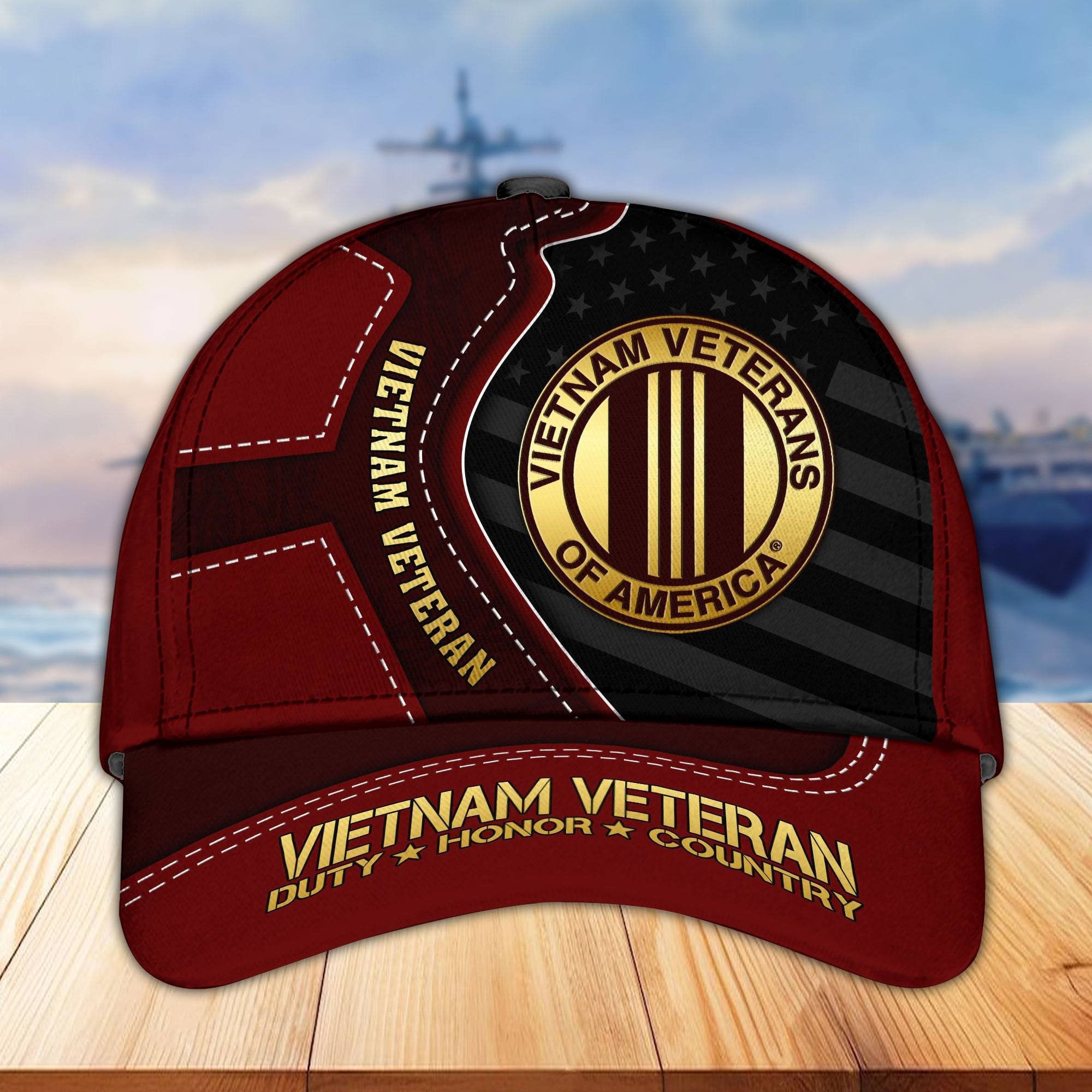 Premium US Veterans Cap BPHN040211, Gifts For US Veterans, Gifts On Father's Day, Armed Forces Day, Independence Day, Veterans Day.