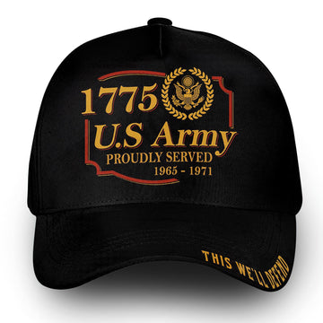 Premium Custom Name, Rank, US Army Cap VPVC000116, Gifts For Army Veteran, Gifts For Dad, For Husband, Best Gifts On Father's Day, Independence Day, Veterans Day.