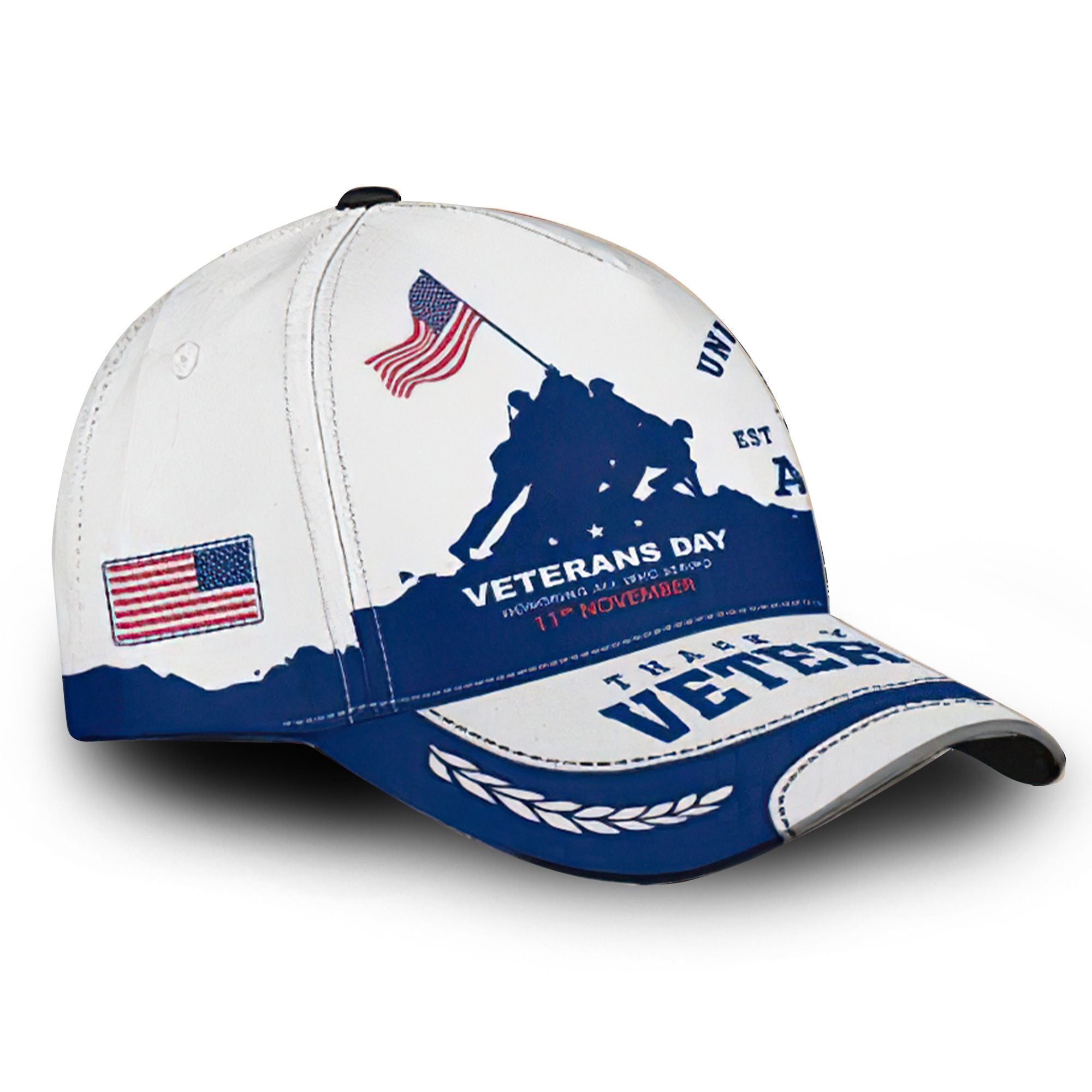 Premium US Army Cap VPVC000134, Custom Name, Rank, Gifts For Army Veteran, Gifts For Dad, For Husband, Best Gifts On Father's Day, Independence Day, Veterans Day.