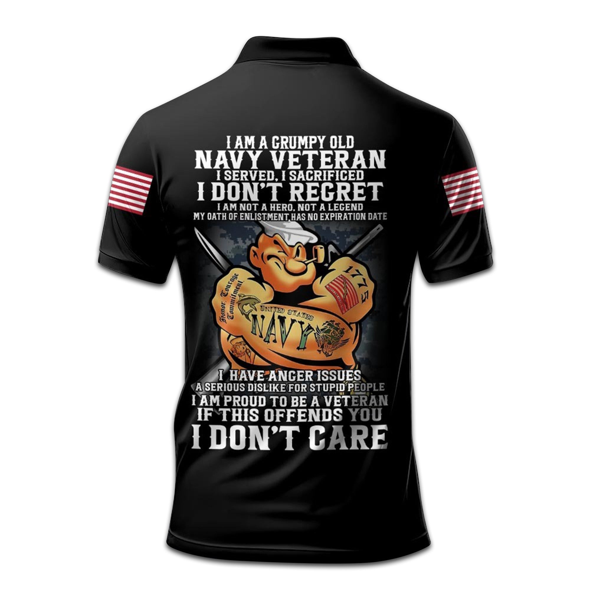 Premium Custom Name, Rank, Year US Navy Polo Shirt VPVC207802, Gifts for Navy Veteran, Gifts For Dad, Gifts On Father's Day, Independence Day, Veterans Day.