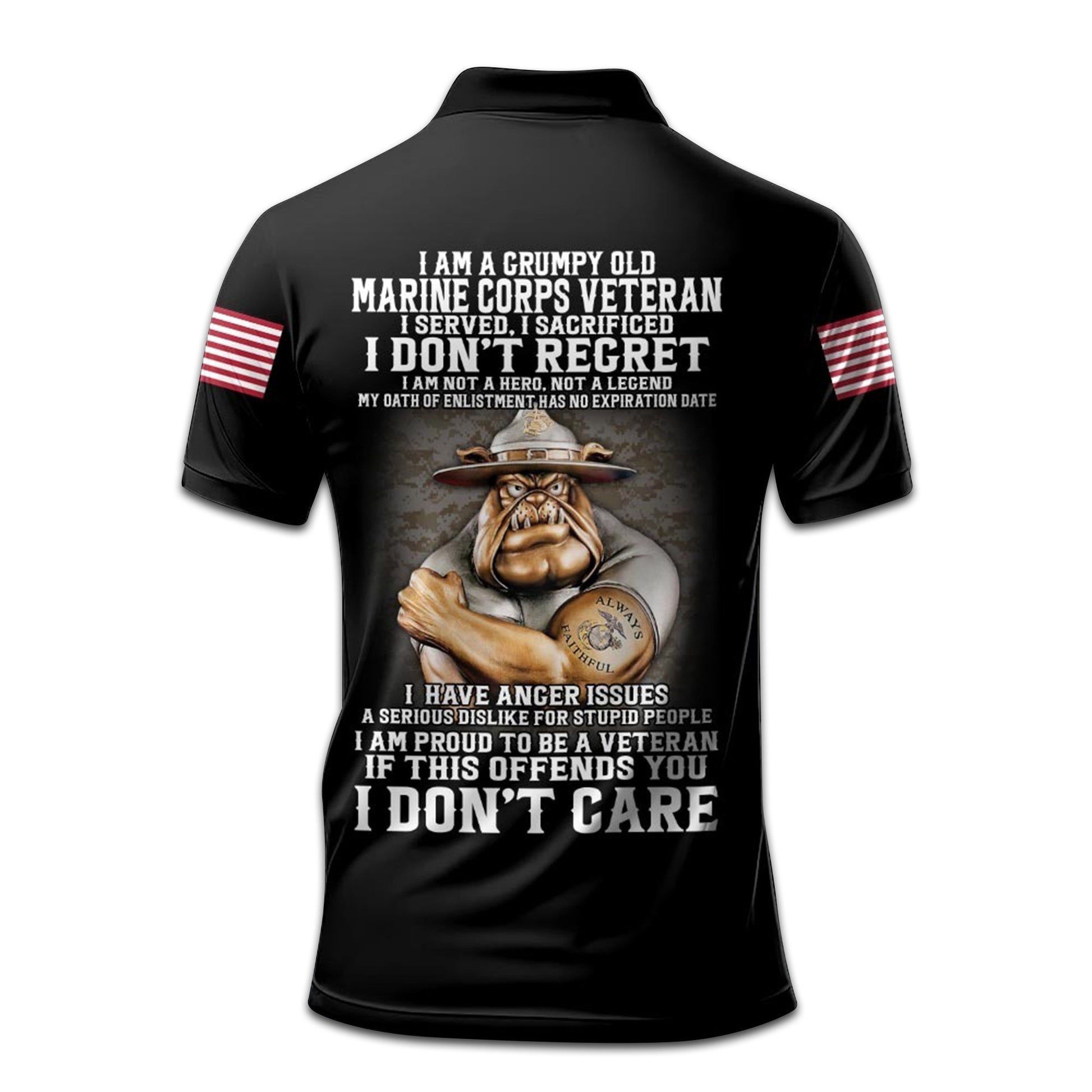 Premium Custom Name, Rank, Year USMC Polo Shirt VPVC207803, Gifts for Marine Veteran, Gifts For Dad, Gifts On Father's Day, Independence Day, Veterans Day.