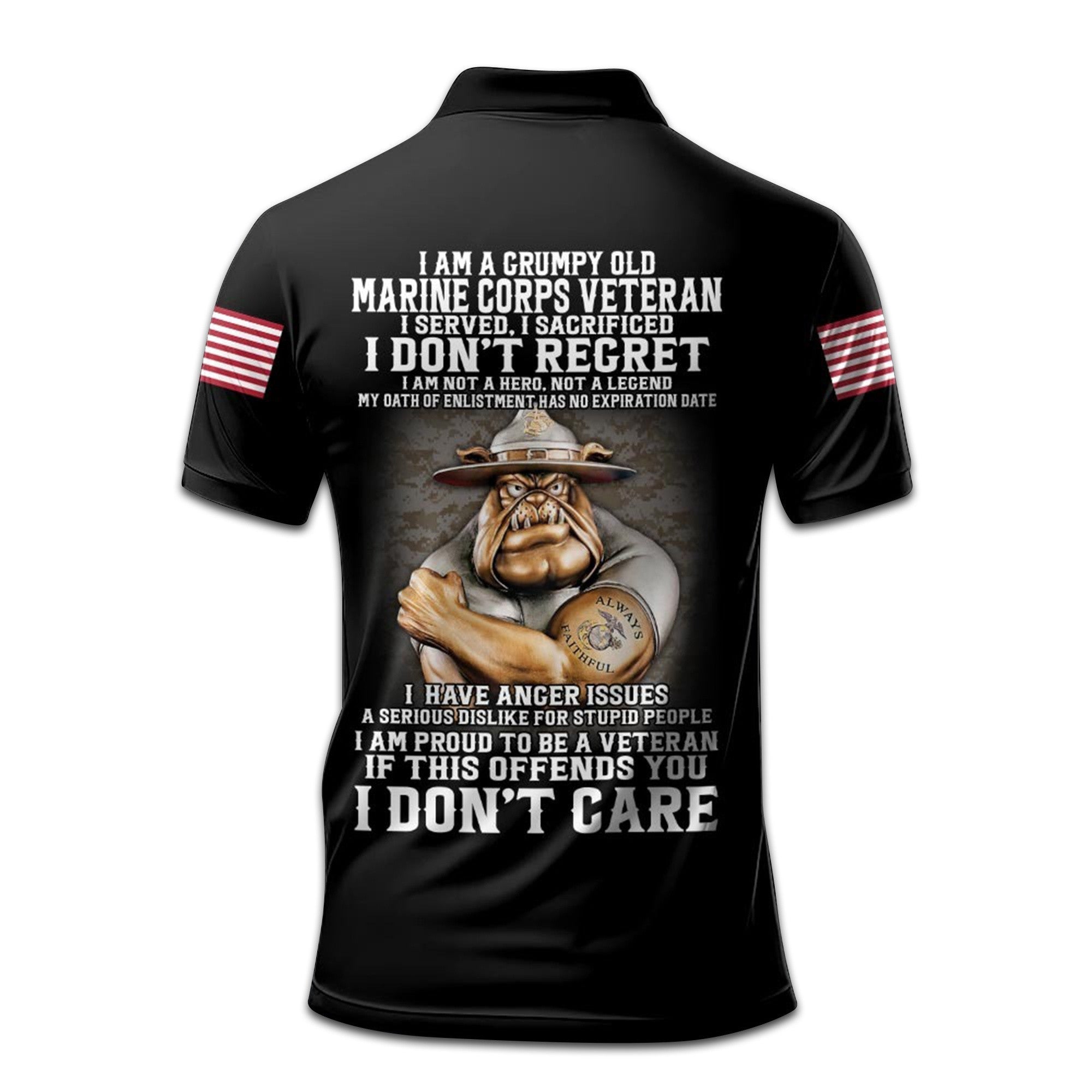 Premium Custom Name, Rank, Year USMC Polo Shirt VPVC207803, Gifts for Marine Veteran, Gifts For Dad, Gifts On Father's Day, Independence Day, Veterans Day.