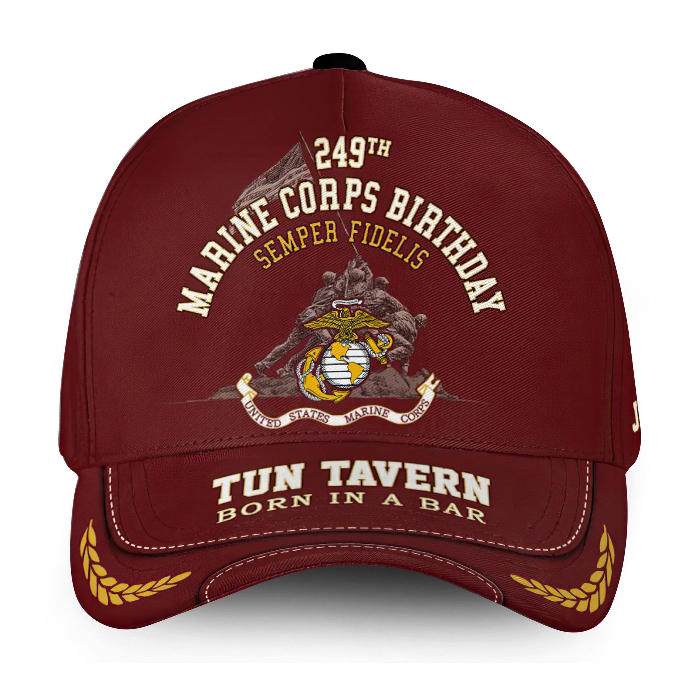 Premium USMC Cap VPVC000141, Custom Name, Rank, Gifts For Marine Veteran, Best Gifts On Father's Day, Armed Forces Day, Independence Day, Veterans Day.