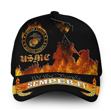 Premium USMC Cap VPVC000144, Custom Name, Rank, Gifts For Marine Veteran, Best Gifts On Father's Day, Armed Forces Day, Independence Day, Veterans Day.