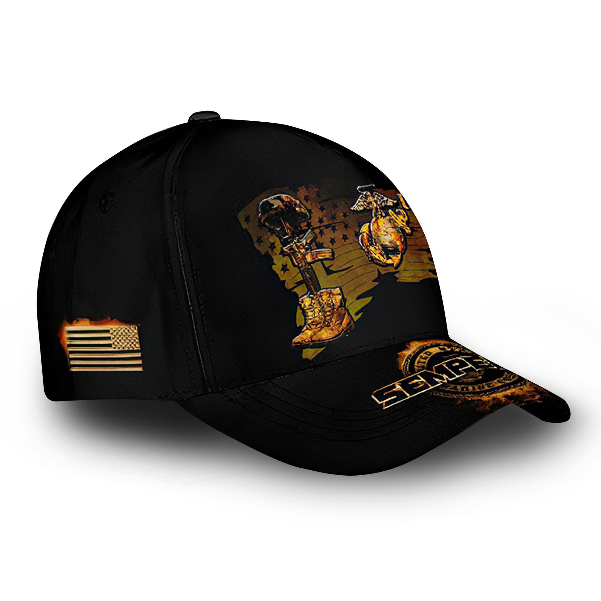 Premium Custom Name, Rank, USMC Cap VPVC000153, Gifts For Marine Veteran, Gifts For Dad, For Husband, Best Gifts On Father's Day, Independence Day, Veterans Day.