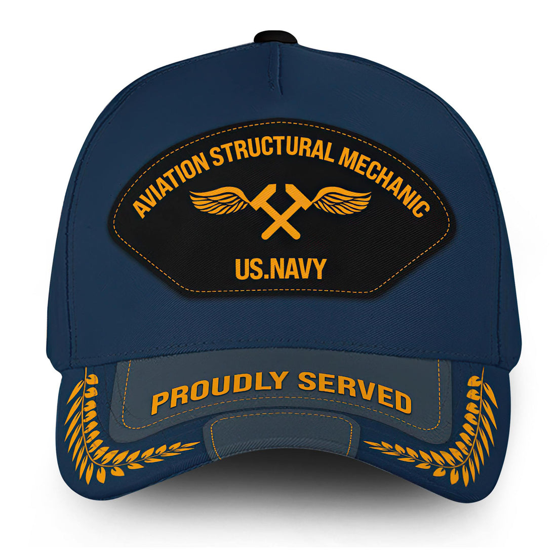 Premium Custom US Navy Cap VPVC000156, Gifts For Navy Veteran, Gifts For Dad, For Husband, Best Gifts On Father's Day, Armed Forces Day, Independence Day, Veterans Day.