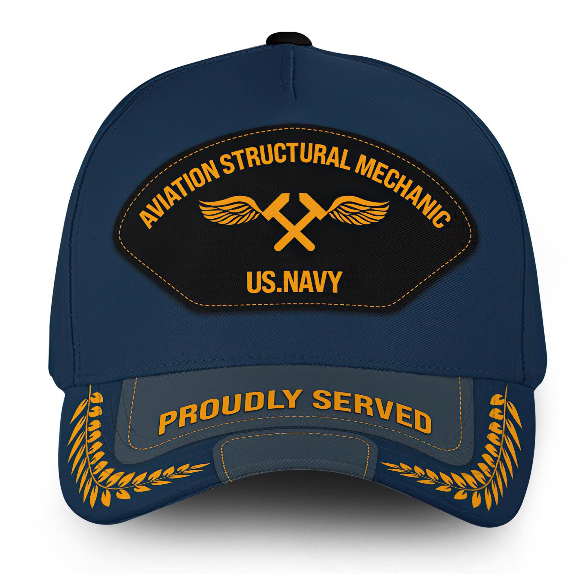 Premium Custom US Navy Cap VPVC000156, Gifts For Navy Veteran, Gifts For Dad, For Husband, Best Gifts On Father's Day, Armed Forces Day, Independence Day, Veterans Day.