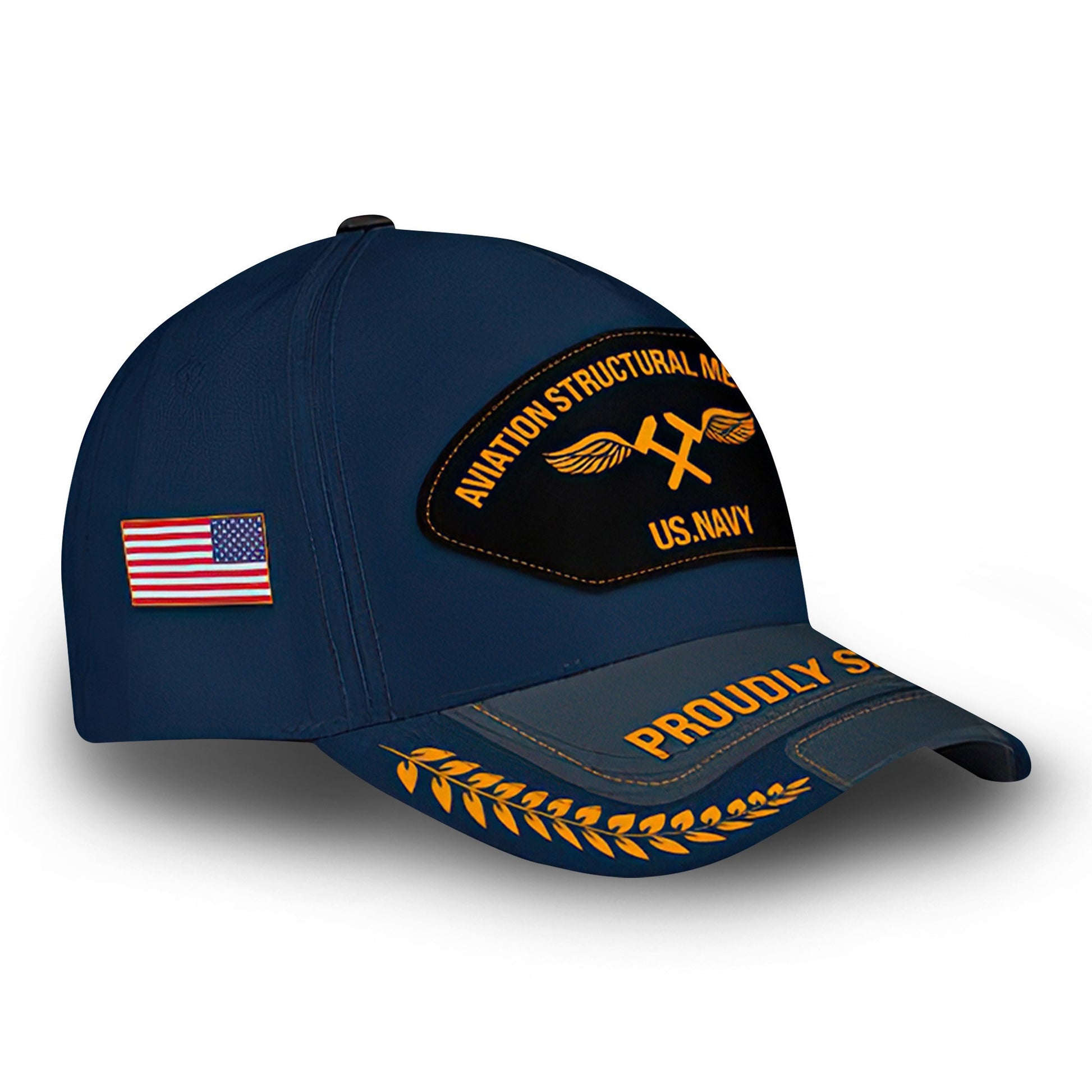Premium Custom US Navy Cap VPVC000156, Gifts For Navy Veteran, Gifts For Dad, For Husband, Best Gifts On Father's Day, Armed Forces Day, Independence Day, Veterans Day.
