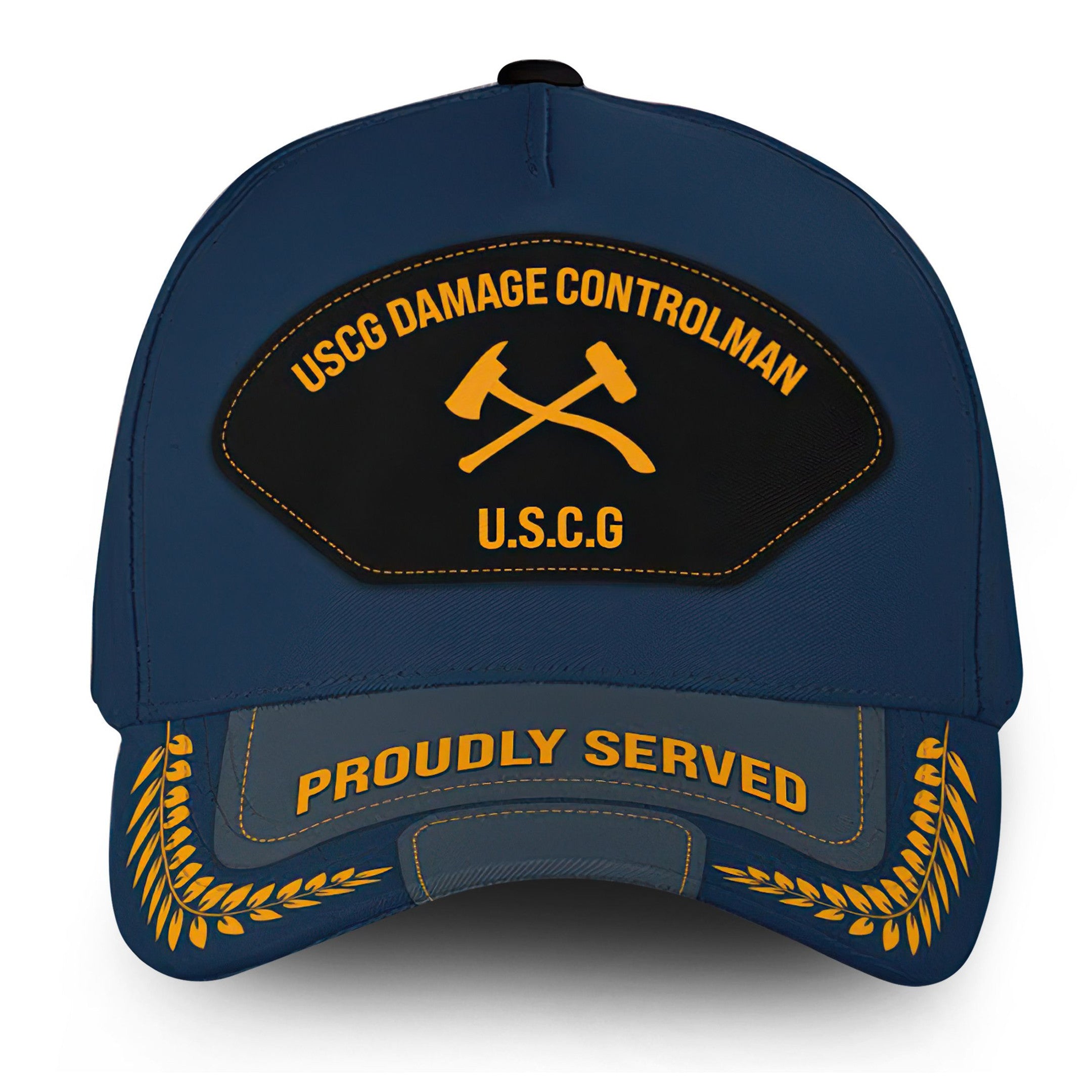 Premium Custom USCG Cap VPVC000159, Gifts For Coast Guard Veteran, Gifts For Dad, For Husband, Best Gifts On Father's Day, Armed Forces Day, Independence Day, Veterans Day.