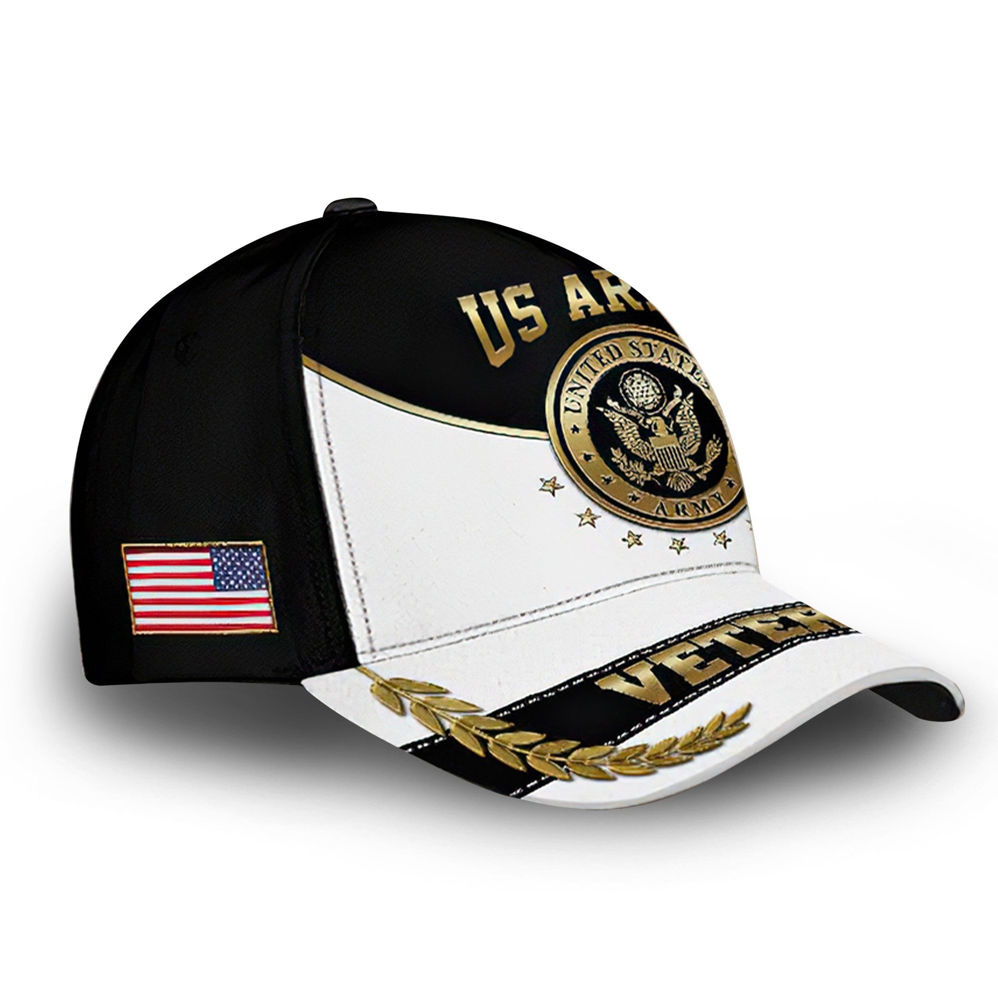 Premium Custom US Army Cap VPVC000163, Gifts For Army Veteran, Best Gifts On Father's Day, Armed Forces Day, Independence Day, Veterans Day.