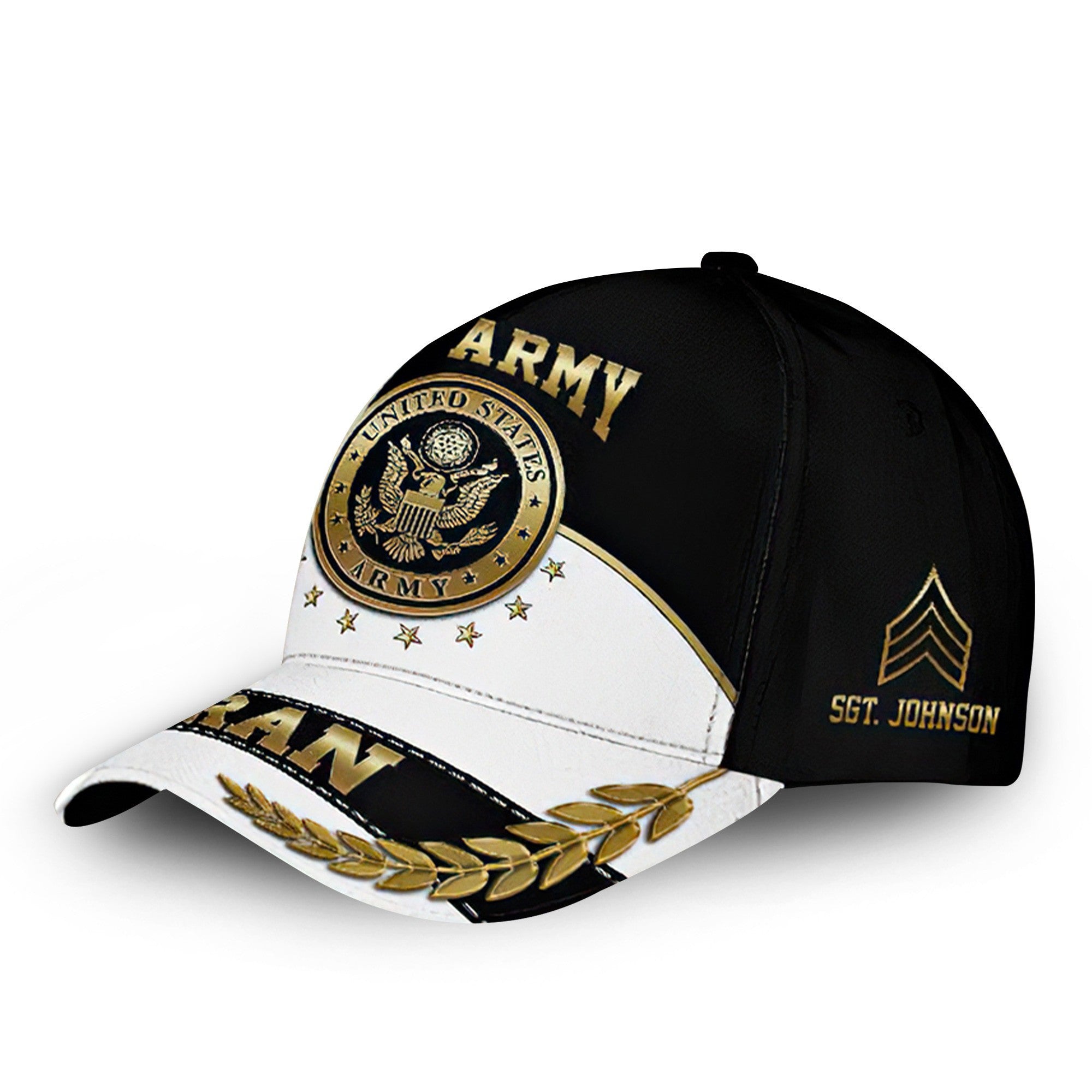 Premium Custom US Army Cap VPVC000163, Gifts For Army Veteran, Best Gifts On Father's Day, Armed Forces Day, Independence Day, Veterans Day.