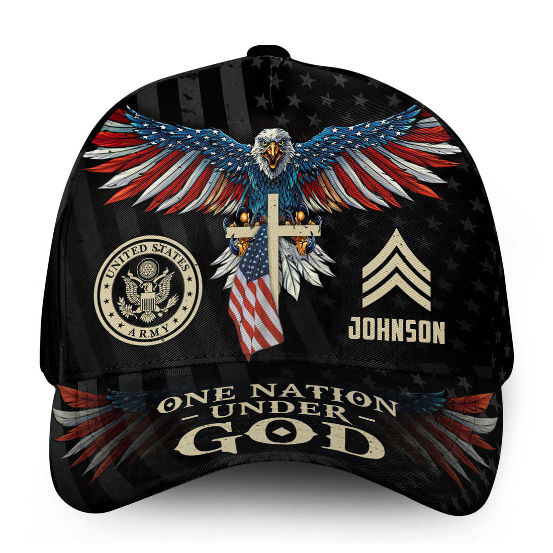 Premium Custom US Army Cap VPVC000165, Gifts For Army Veteran, Best Gifts On Father's Day, Armed Forces Day, Independence Day, Veterans Day.
