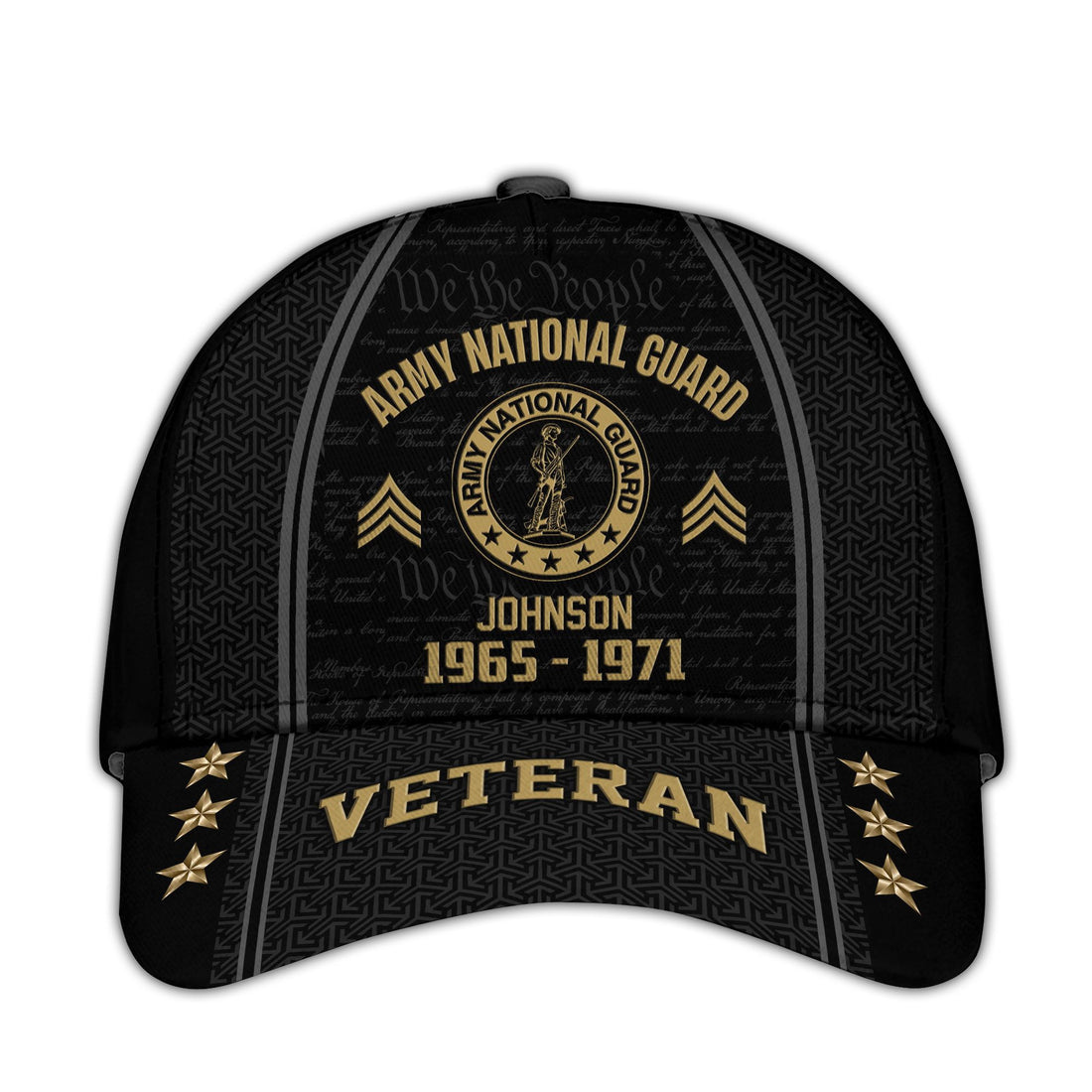 Army National Guard Veteran Custom Cap VPVC005708, Gifts For Army National Guard Veteran, Best Gifts On Father's Day, Armed Forces Day, Independence Day, Veterans Day.