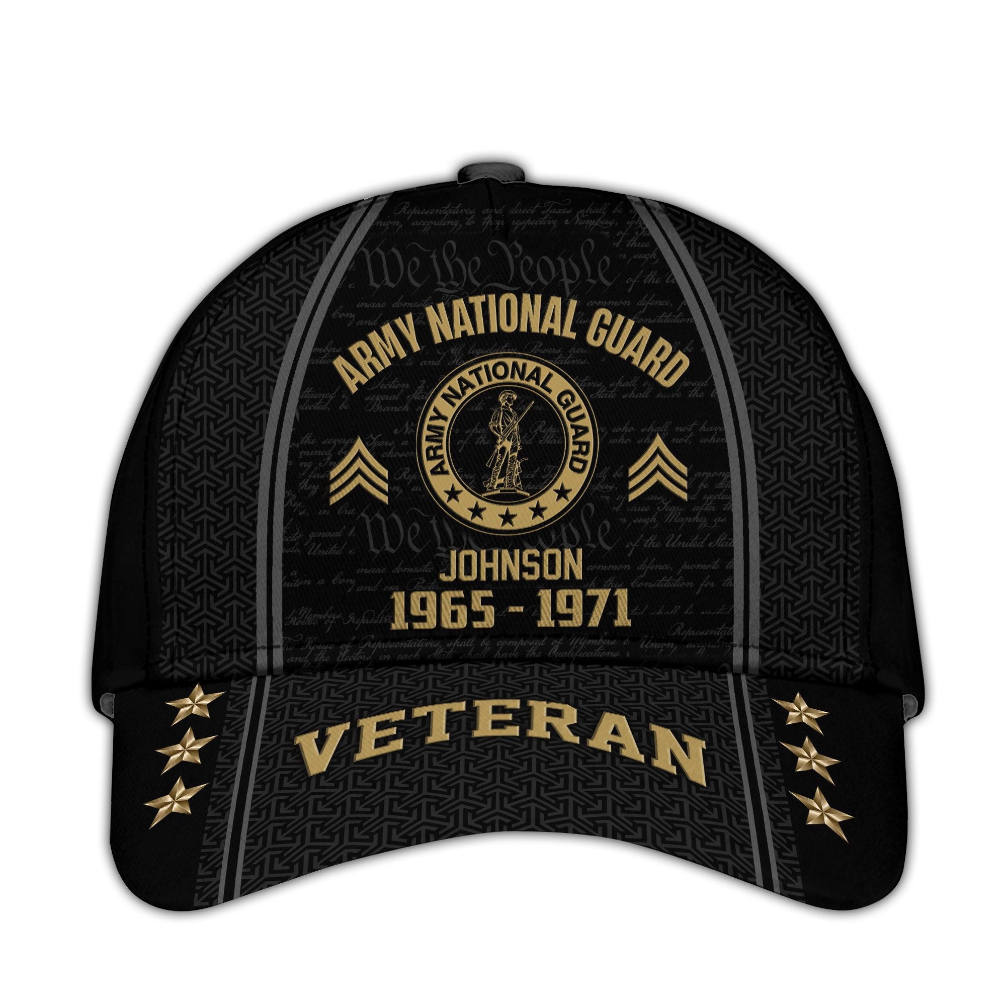 Army National Guard Veteran Custom Cap VPVC005708, Gifts For Army National Guard Veteran, Best Gifts On Father's Day, Armed Forces Day, Independence Day, Veterans Day.