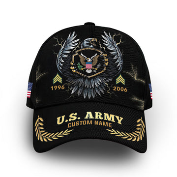 Premium Custom US Army Cap VPVC006201, Gifts For Army Veteran, Gifts For Dad, For Husband, Best Gifts On Father's Day, Armed Forces Day, Independence Day, Veterans Day.