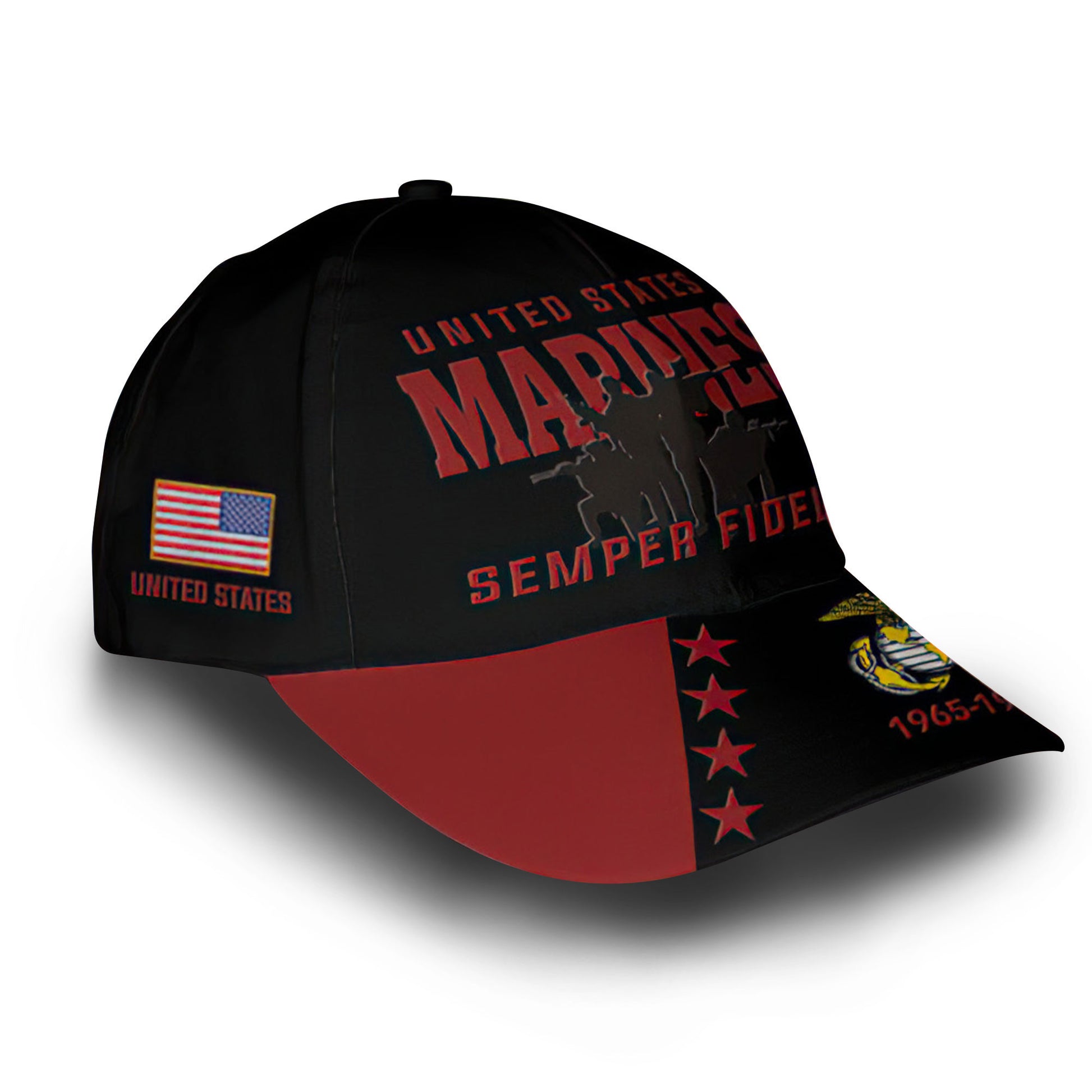 USMC Custom Cap VPVC006503, Gifts For Marine Veteran, Best Gifts On Father's Day, Armed Forces Day, Independence Day, Veterans Day.