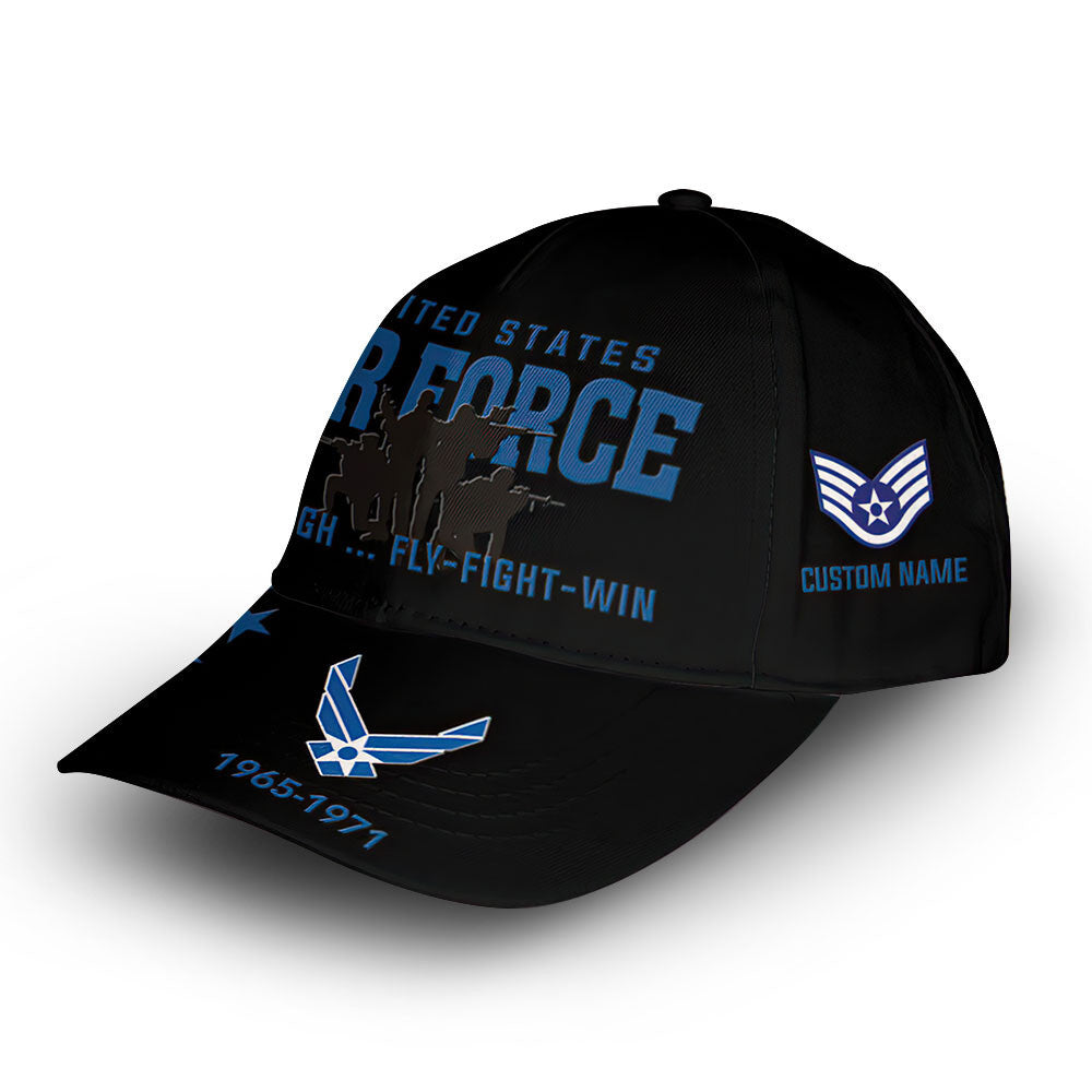 USAF Custom Cap VPVC006504, Gifts For Air Force Veteran, Best Gifts On Father's Day, Armed Forces Day, Independence Day, Veterans Day.
