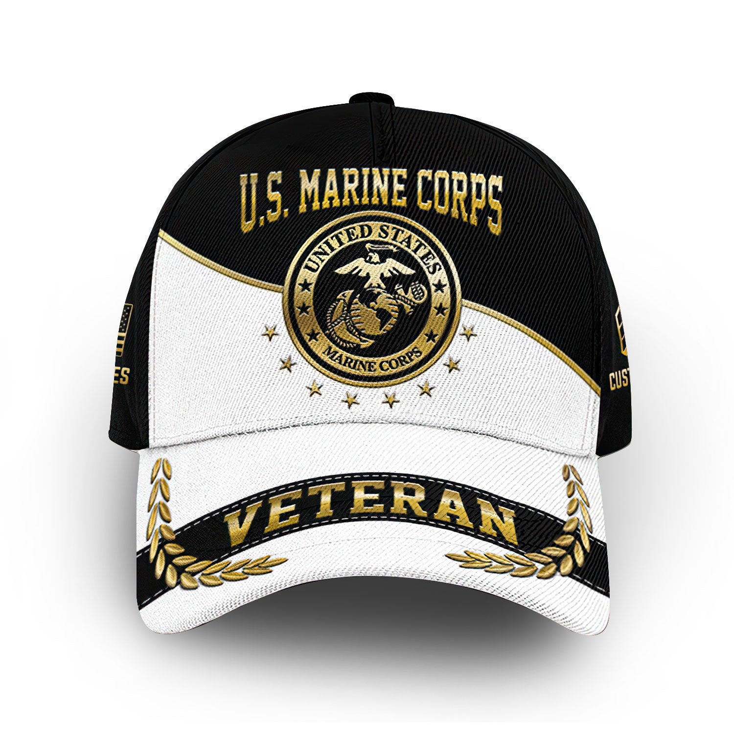 Premium Custom USMC Cap VPVC006803, Gifts For Marine Veteran, Gifts For Dad, For Husband, Best Gifts On Father's Day, Armed Forces Day, Independence Day, Veterans Day.