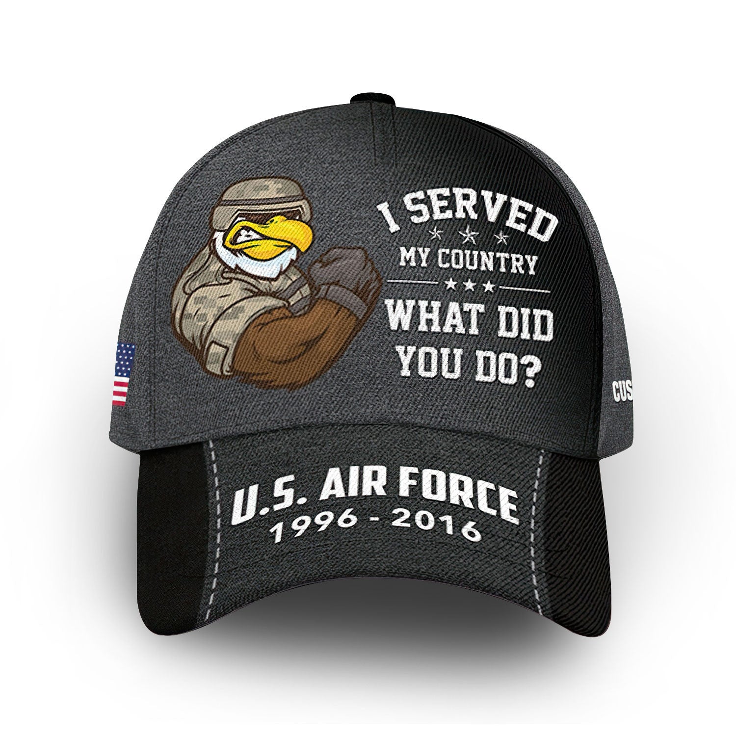 USAF Custom Cap VPVC007004, Gifts For Air Force Veteran, Best Gifts On Father's Day, Armed Forces Day, Independence Day, Veterans Day.