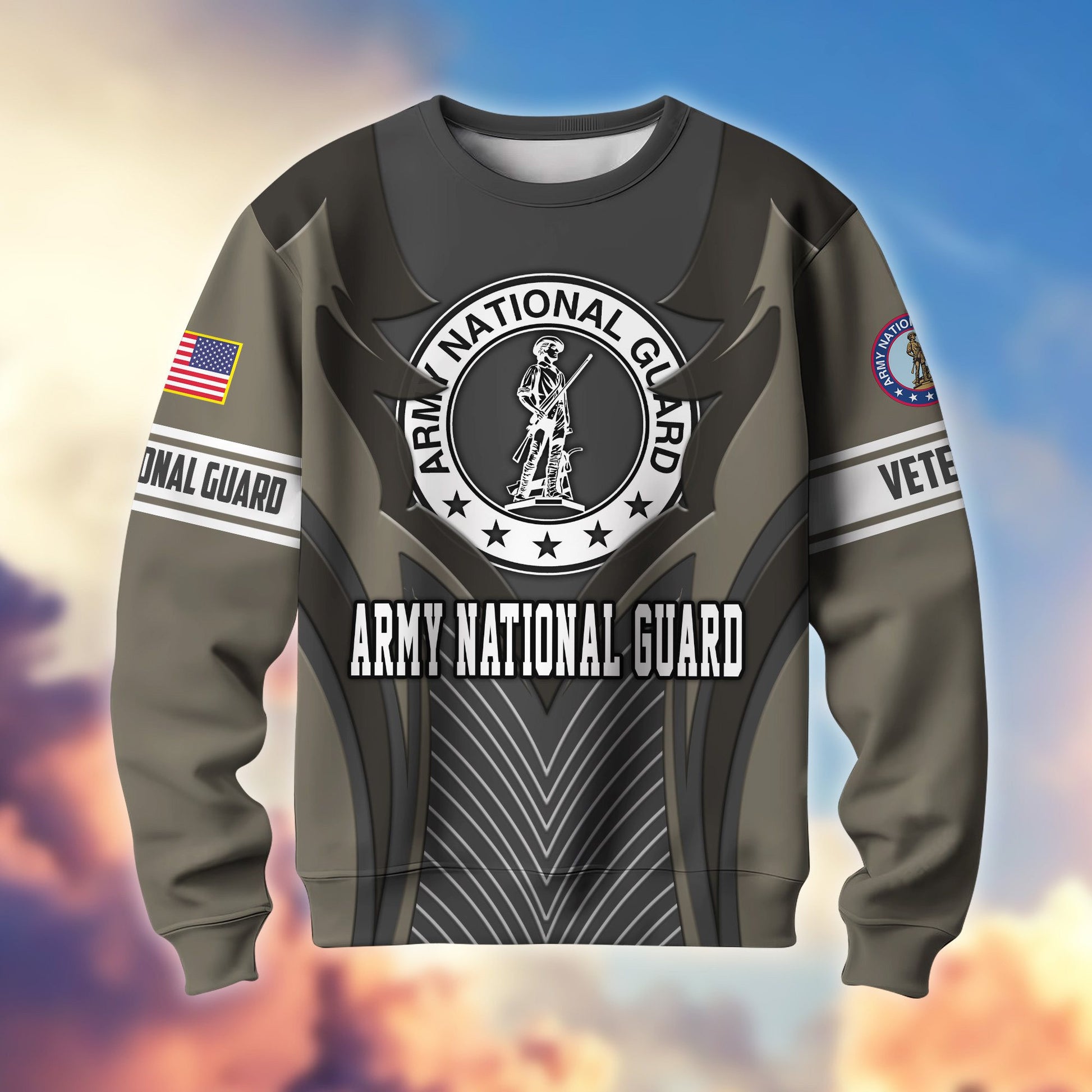 Premium US Veterans Sweatshirt BPHN140212, Gifts For US Veterans, Best Gifts On Father's Day, Armed Forces Day, Independence Day, Veterans Day.