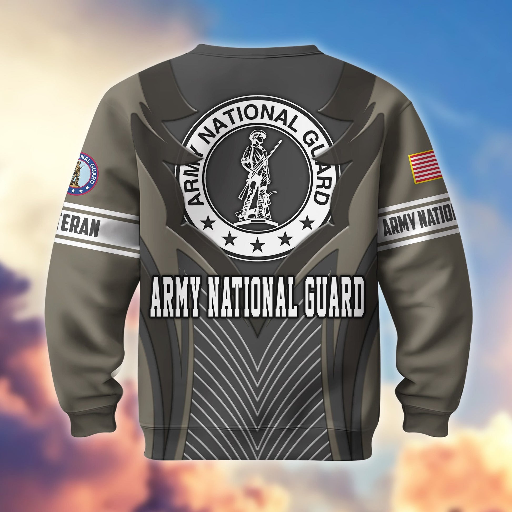 Premium US Veterans Sweatshirt BPHN140212, Gifts For US Veterans, Best Gifts On Father's Day, Armed Forces Day, Independence Day, Veterans Day.