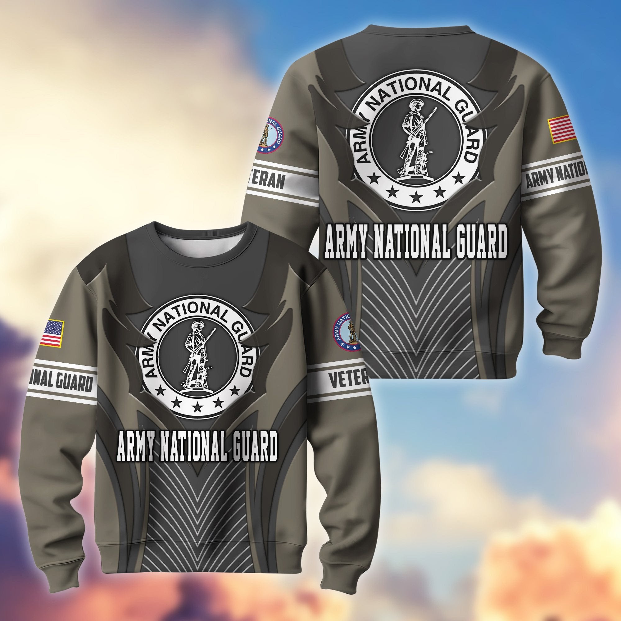 Premium US Veterans Sweatshirt BPHN140212, Gifts For US Veterans, Best Gifts On Father's Day, Armed Forces Day, Independence Day, Veterans Day.