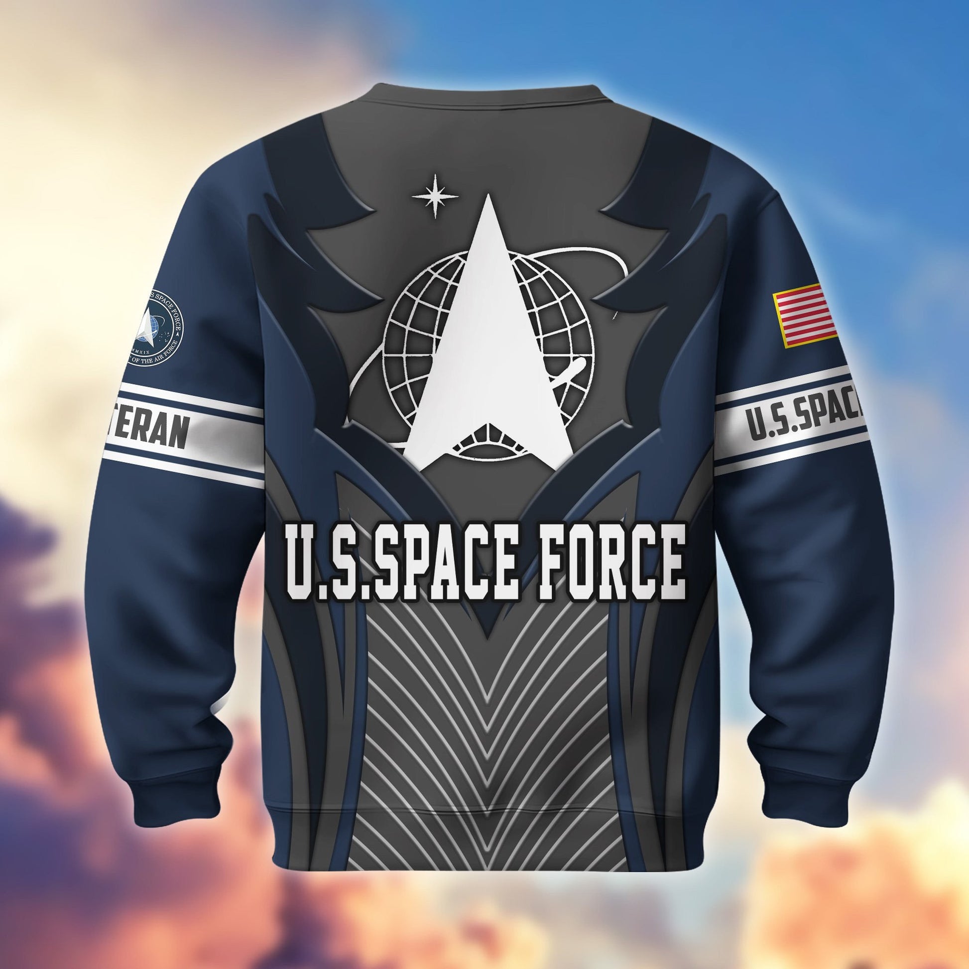 Premium US Veterans Sweatshirt BPHN140212, Gifts For US Veterans, Best Gifts On Father's Day, Armed Forces Day, Independence Day, Veterans Day.