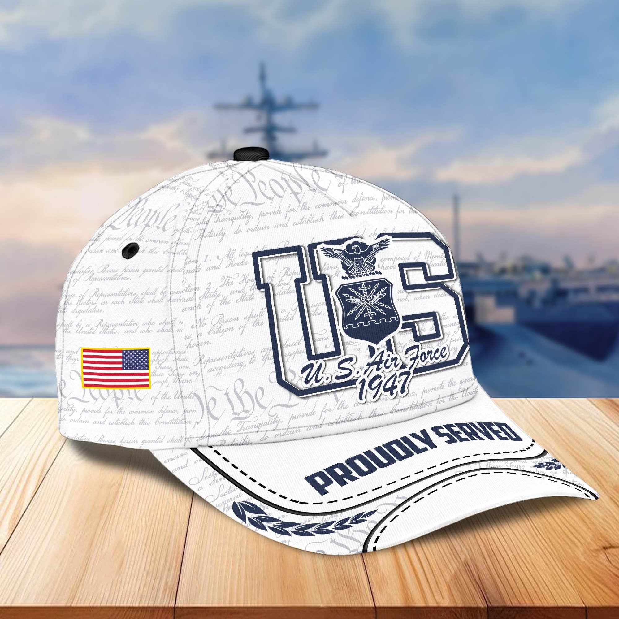 Premium US Veterans Cap BPVC110201, Gifts For US Veterans, Best Gifts On Father's Day, Armed Forces Day, Independence Day, Veterans Day.