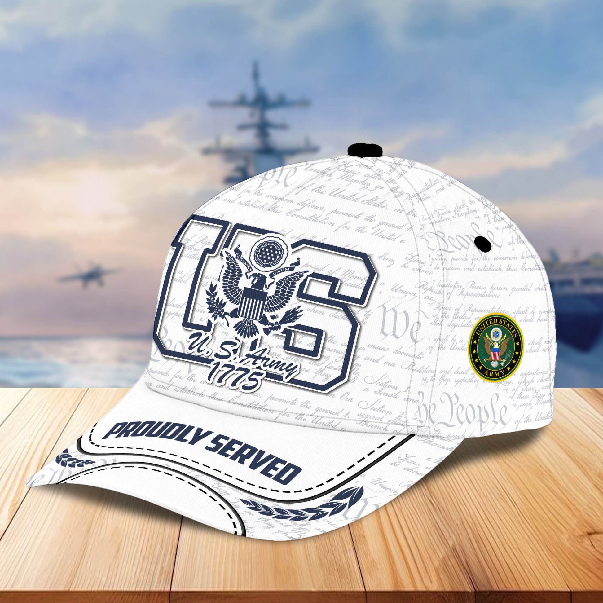 Premium US Veterans Cap BPVC110201, Gifts For US Veterans, Best Gifts On Father's Day, Armed Forces Day, Independence Day, Veterans Day.