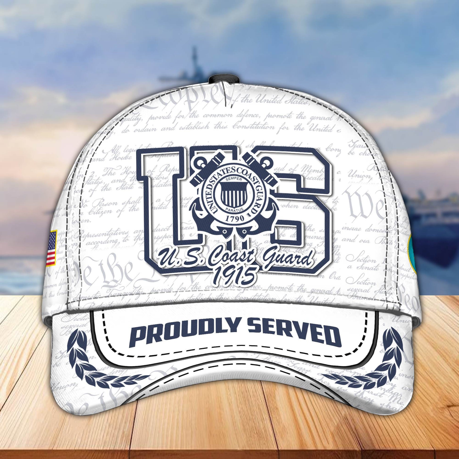 Premium US Veterans Cap BPVC110201, Gifts For US Veterans, Best Gifts On Father's Day, Armed Forces Day, Independence Day, Veterans Day.