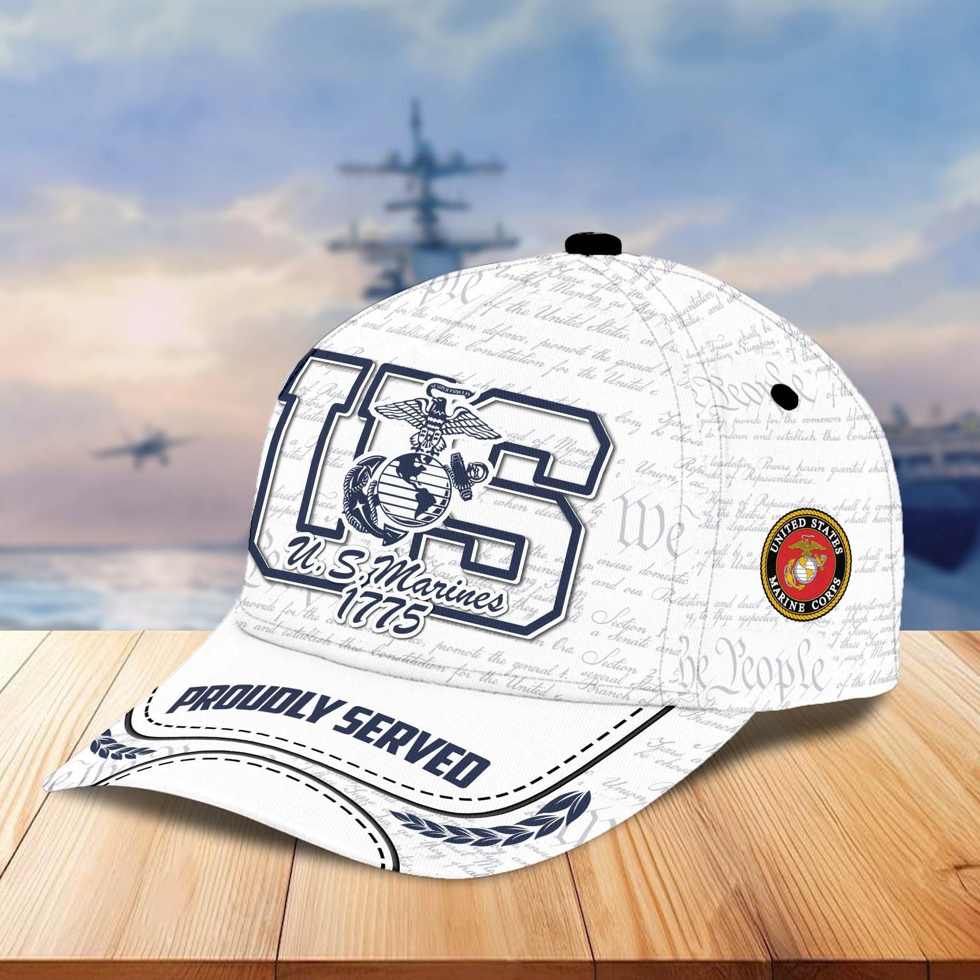 Premium US Veterans Cap BPVC110201, Gifts For US Veterans, Best Gifts On Father's Day, Armed Forces Day, Independence Day, Veterans Day.