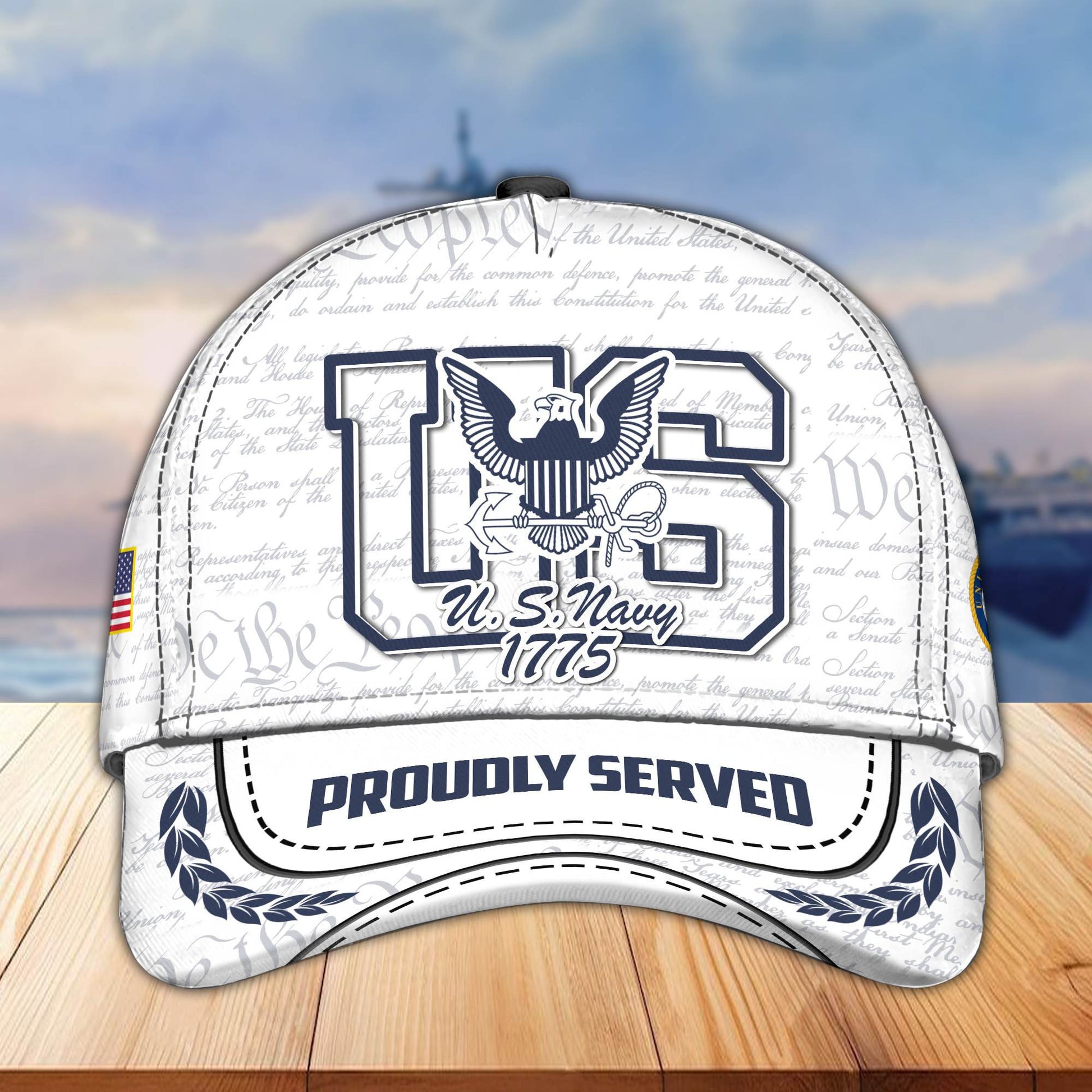 Premium US Veterans Cap BPVC110201, Gifts For US Veterans, Best Gifts On Father's Day, Armed Forces Day, Independence Day, Veterans Day.