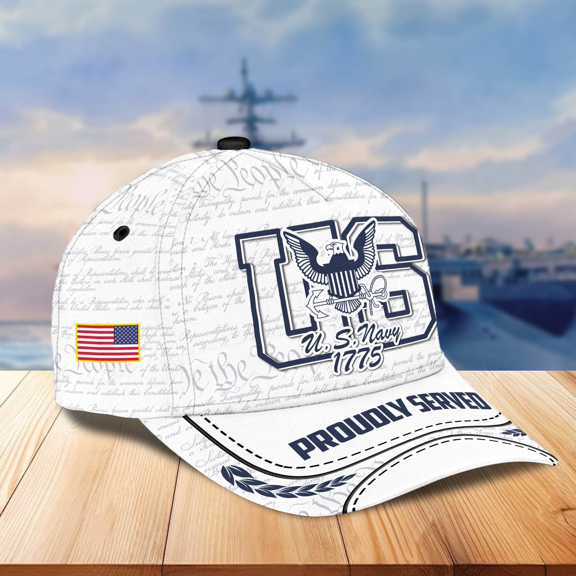 Premium US Veterans Cap BPVC110201, Gifts For US Veterans, Best Gifts On Father's Day, Armed Forces Day, Independence Day, Veterans Day.