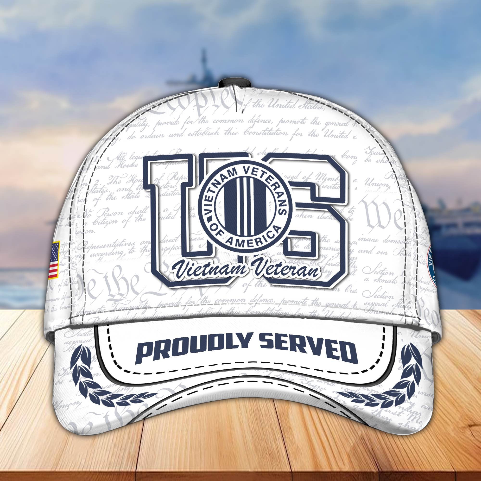 Premium US Veterans Cap BPVC110201, Gifts For US Veterans, Best Gifts On Father's Day, Armed Forces Day, Independence Day, Veterans Day.