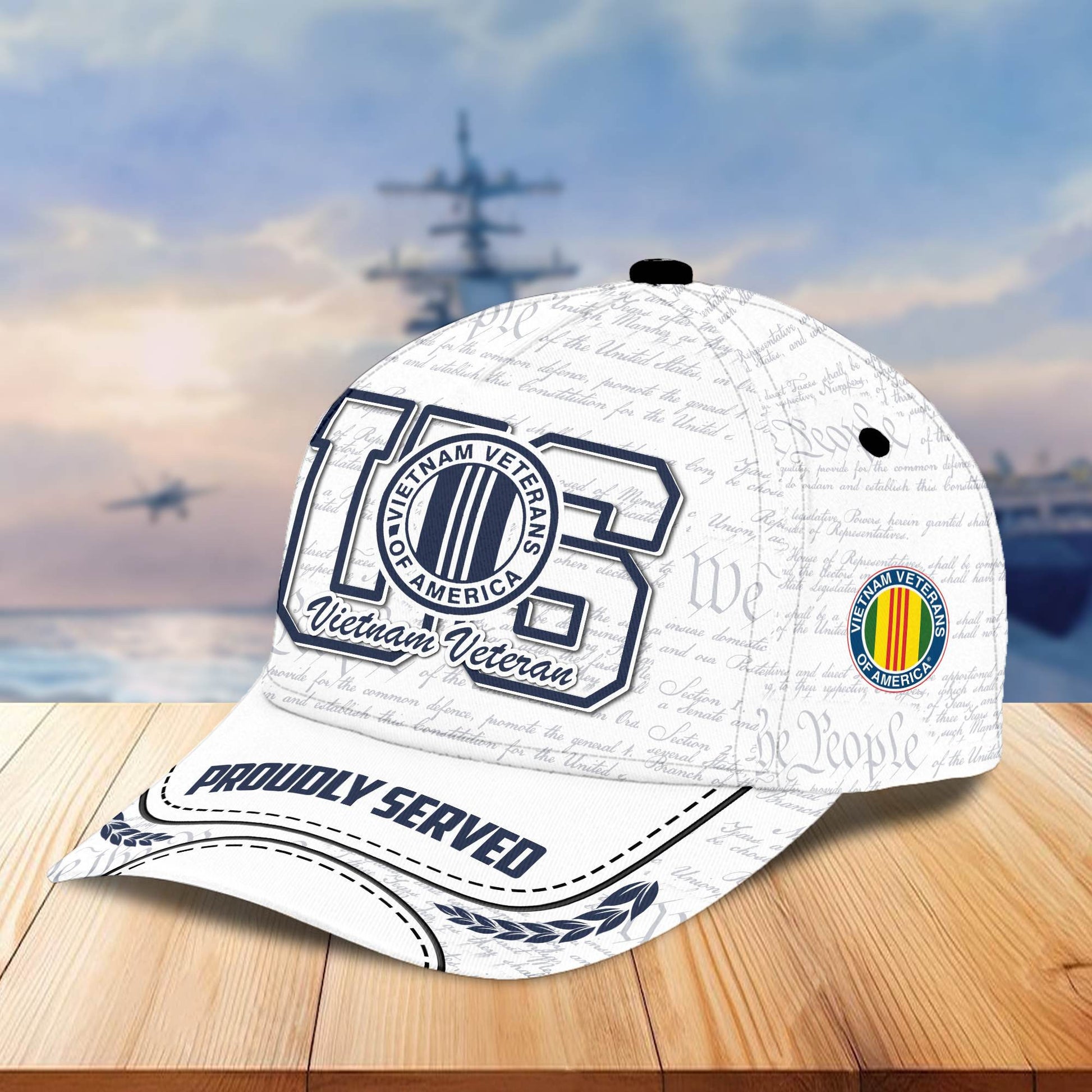 Premium US Veterans Cap BPVC110201, Gifts For US Veterans, Best Gifts On Father's Day, Armed Forces Day, Independence Day, Veterans Day.